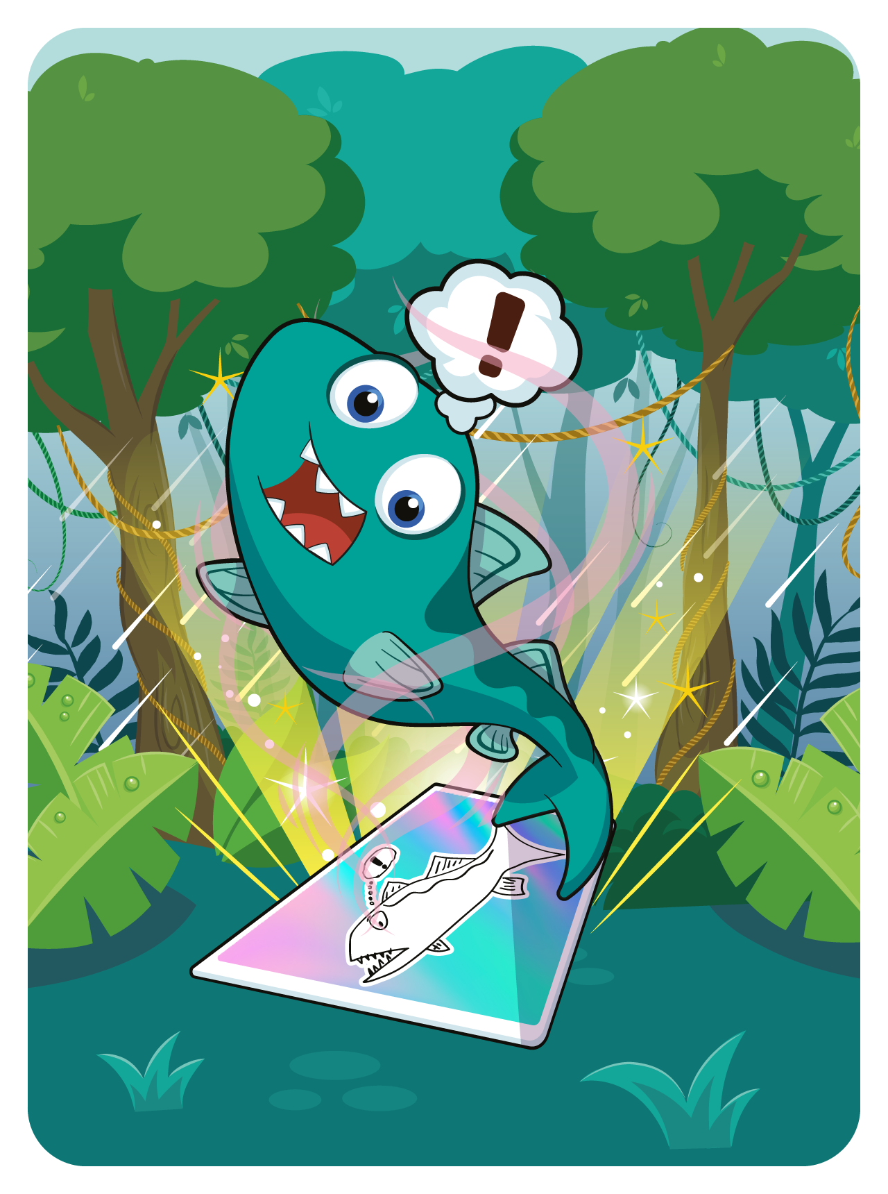 Gary Vaynerchuk - VeeFriends Series 2 - Brilliant Barracuda #1408 - NFT # 1408