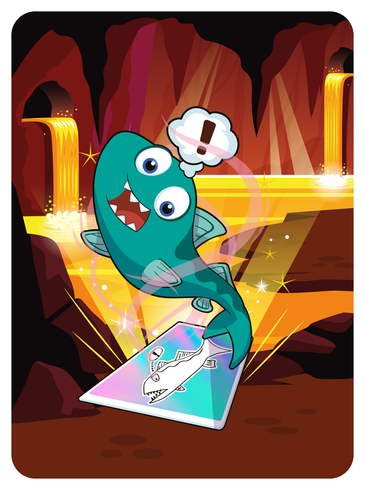 Gary Vaynerchuk - VeeFriends Series 2 - Brilliant Barracuda #1411 - NFT # 1411