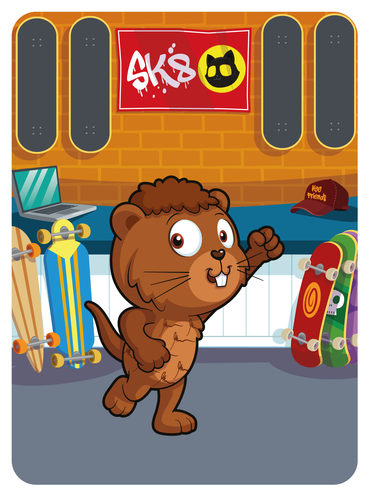 Gary Vaynerchuk - VeeFriends Series 2 - Gifted Gopher #14112 - NFT # 14112