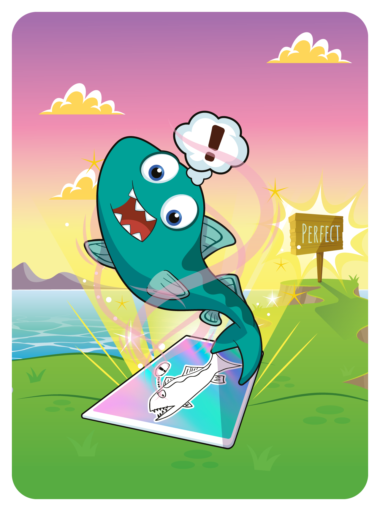 Gary Vaynerchuk - VeeFriends Series 2 - Brilliant Barracuda #1413 - NFT # 1413