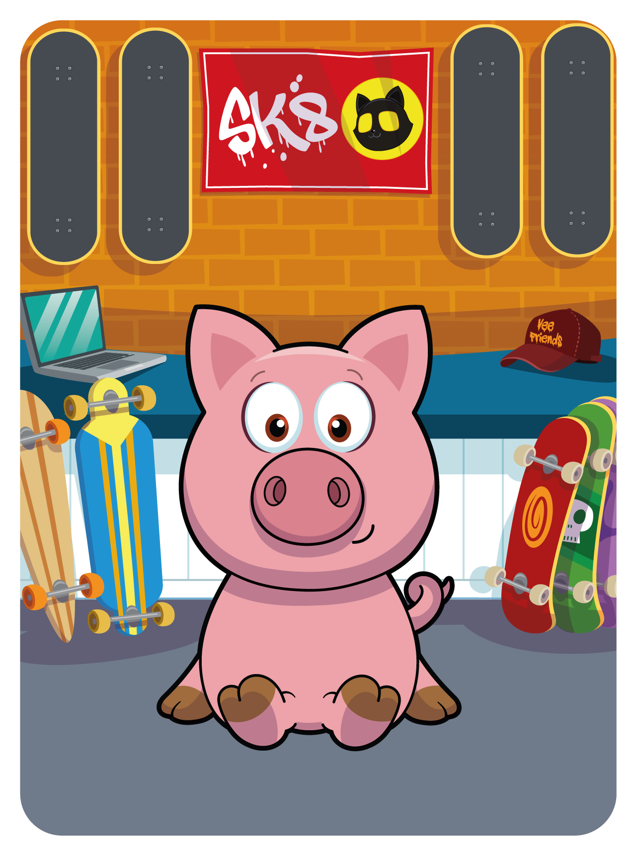 Gary Vaynerchuk - VeeFriends Series 2 - Patient Pig #14138 - NFT # 14138