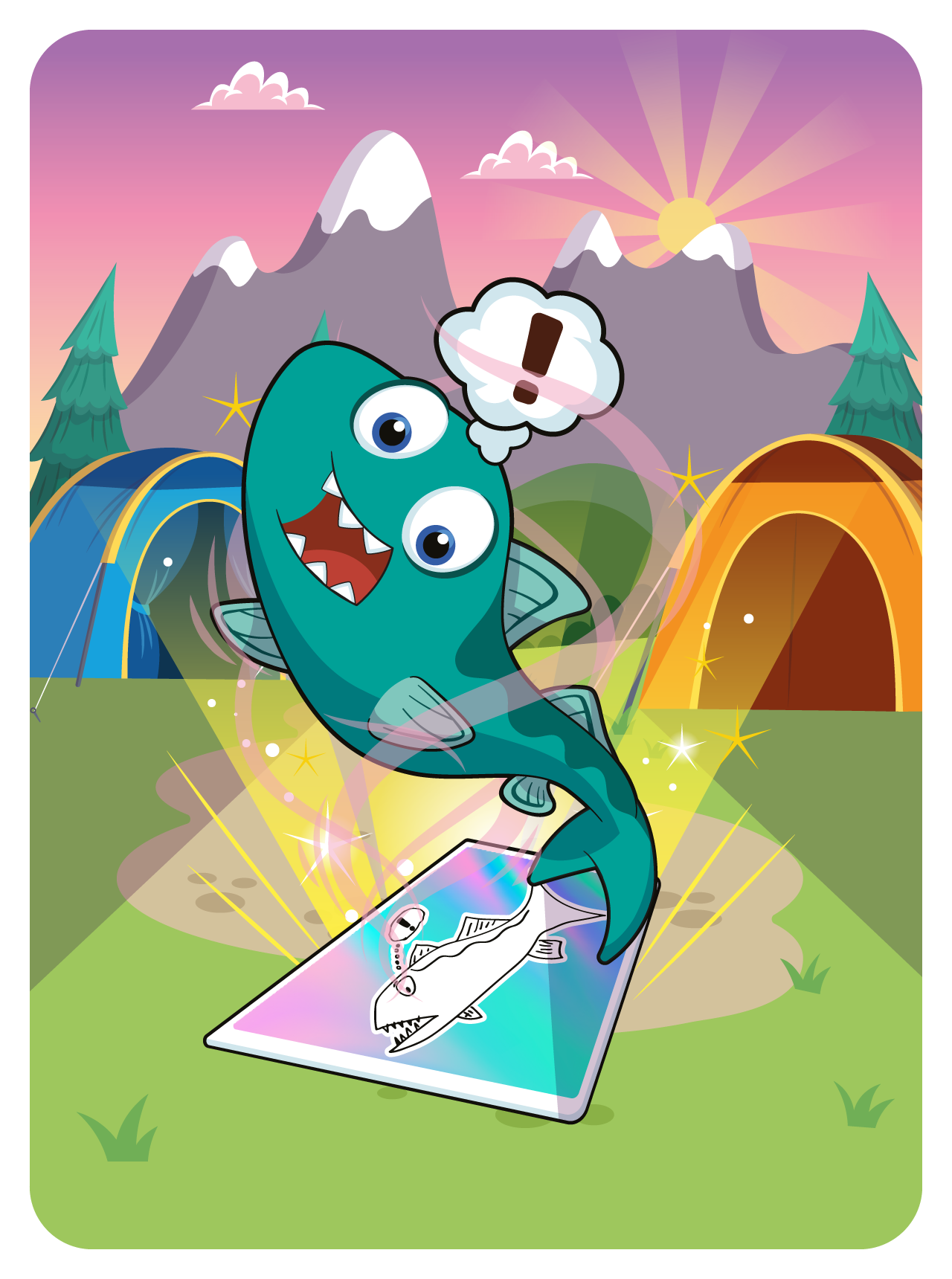 Gary Vaynerchuk - VeeFriends Series 2 - Brilliant Barracuda #1414 - NFT # 1414