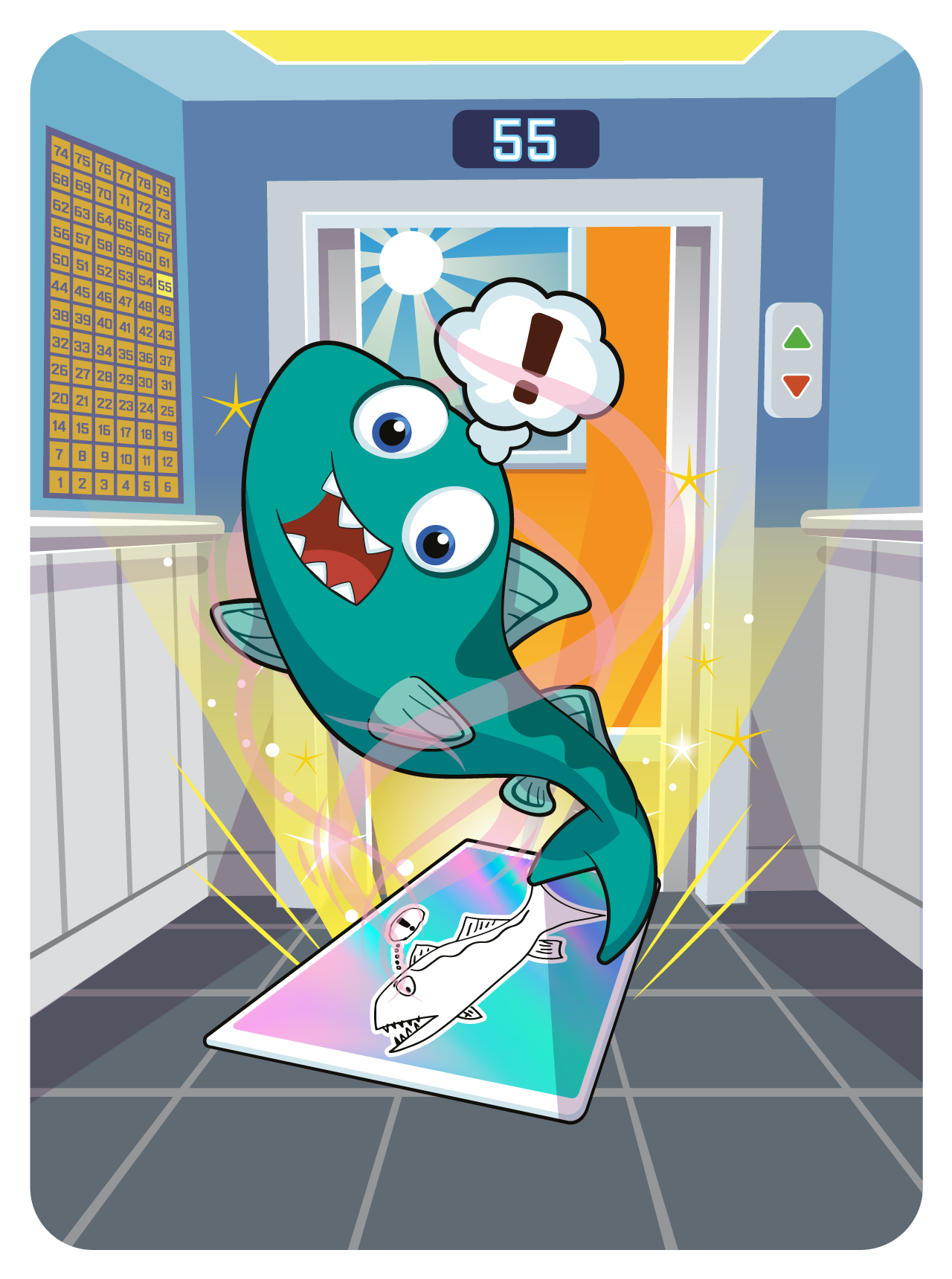 Gary Vaynerchuk - VeeFriends Series 2 - Brilliant Barracuda #1417 - NFT # 1417