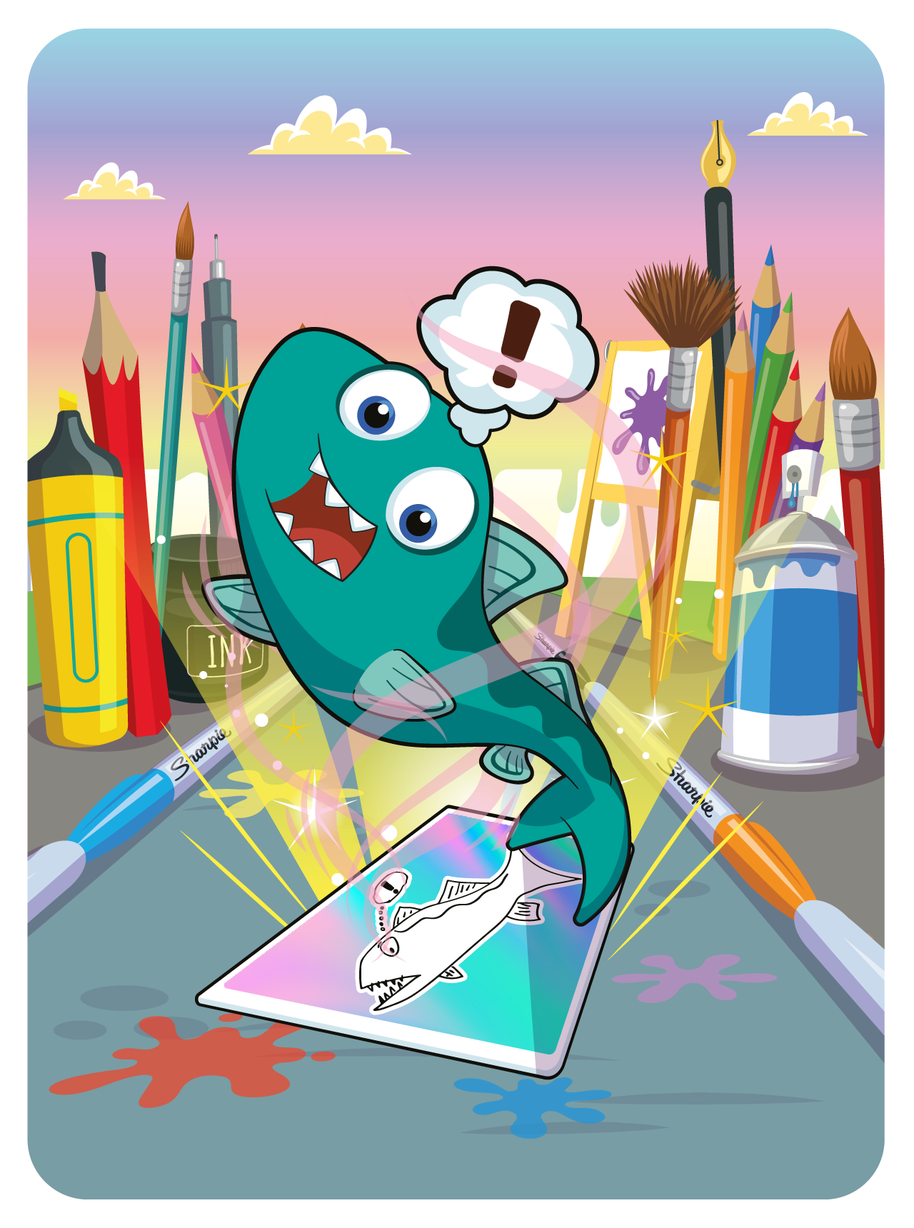 Gary Vaynerchuk - VeeFriends Series 2 - Brilliant Barracuda #1420 - NFT # 1420