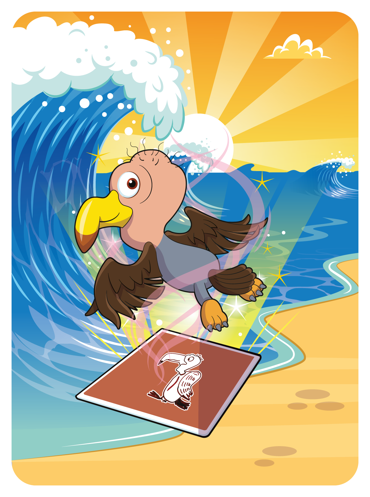 Gary Vaynerchuk - VeeFriends Series 2 - Bubbly Buzzard #1444 - NFT # 1444