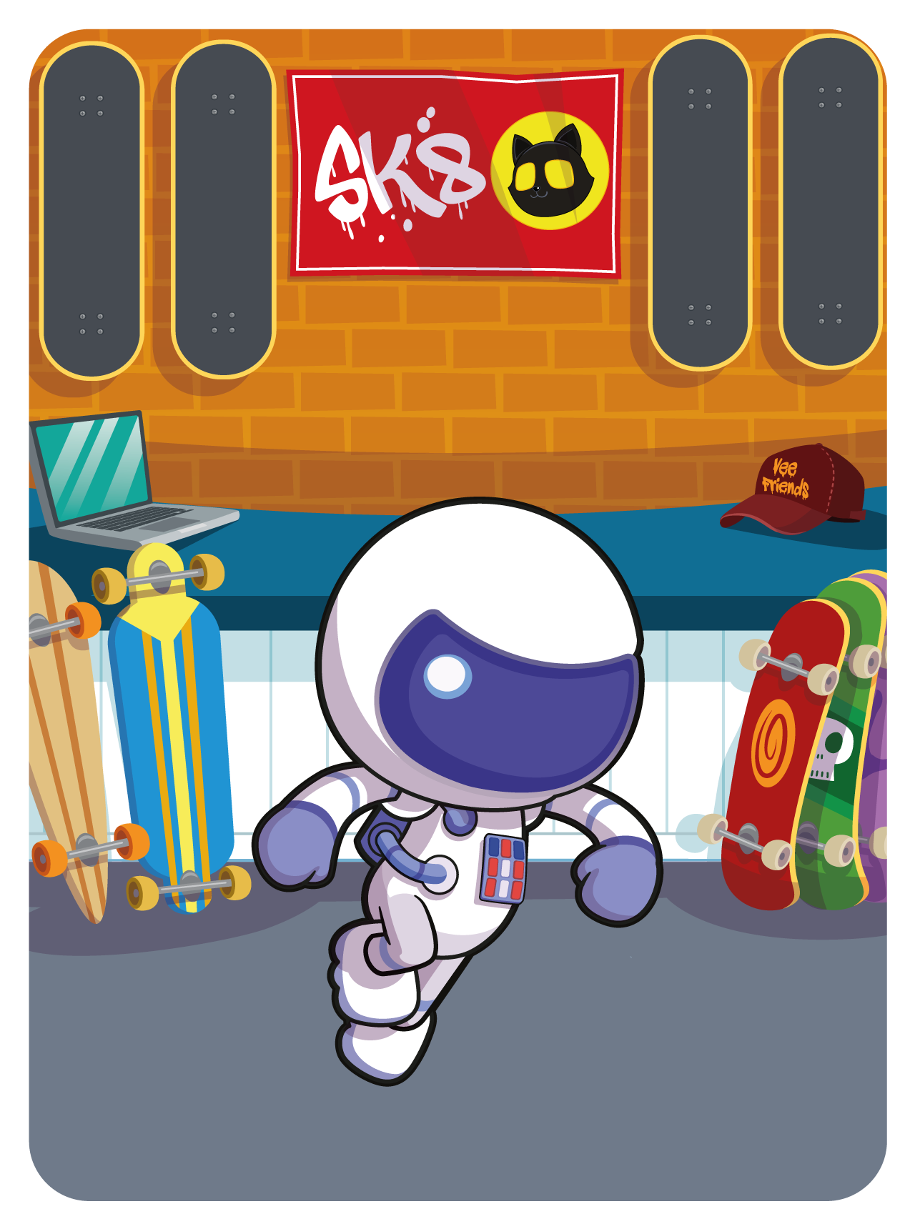 Gary Vaynerchuk - VeeFriends Series 2 - Adventurous Astronaut #14440 - NFT # 14440