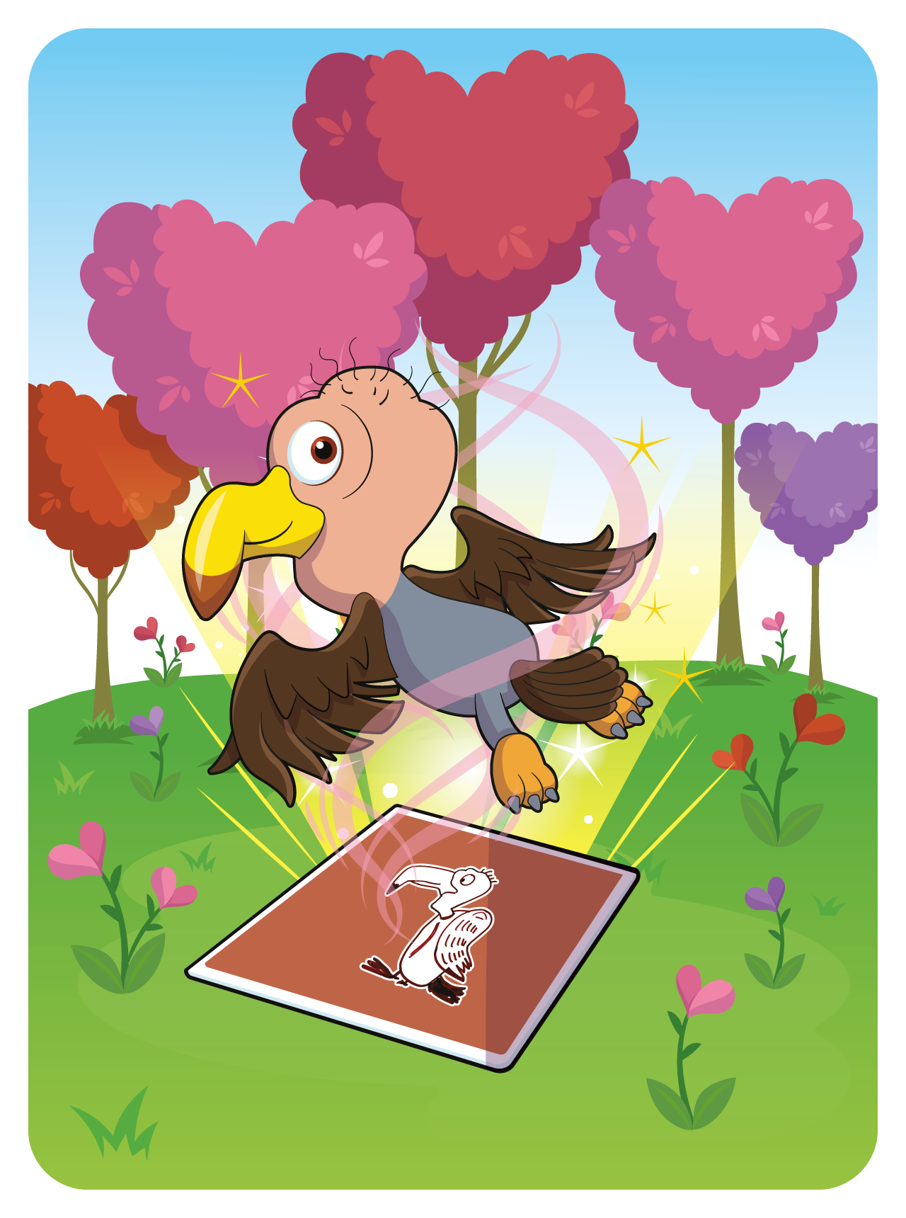 Bubbly Buzzard #1453