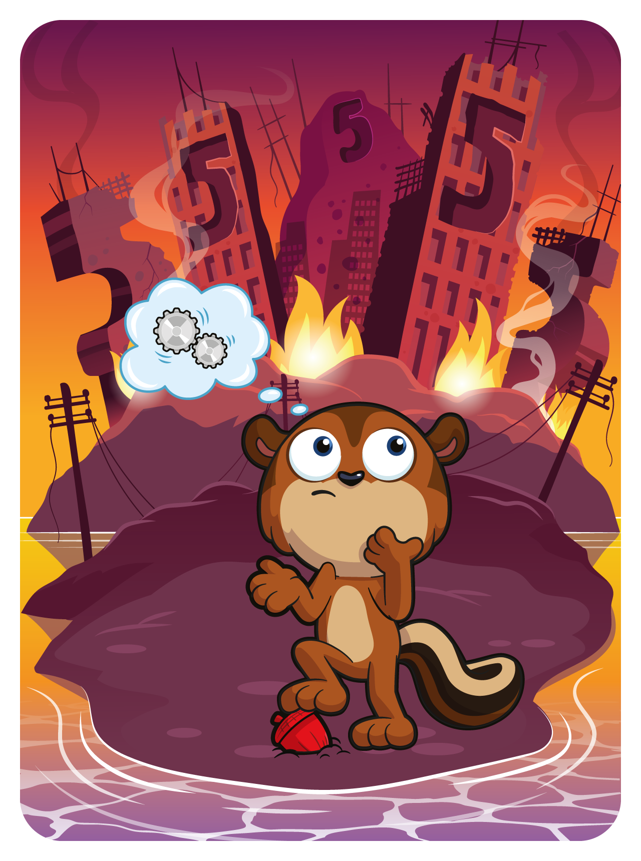 Cheerful Chipmunk #14555