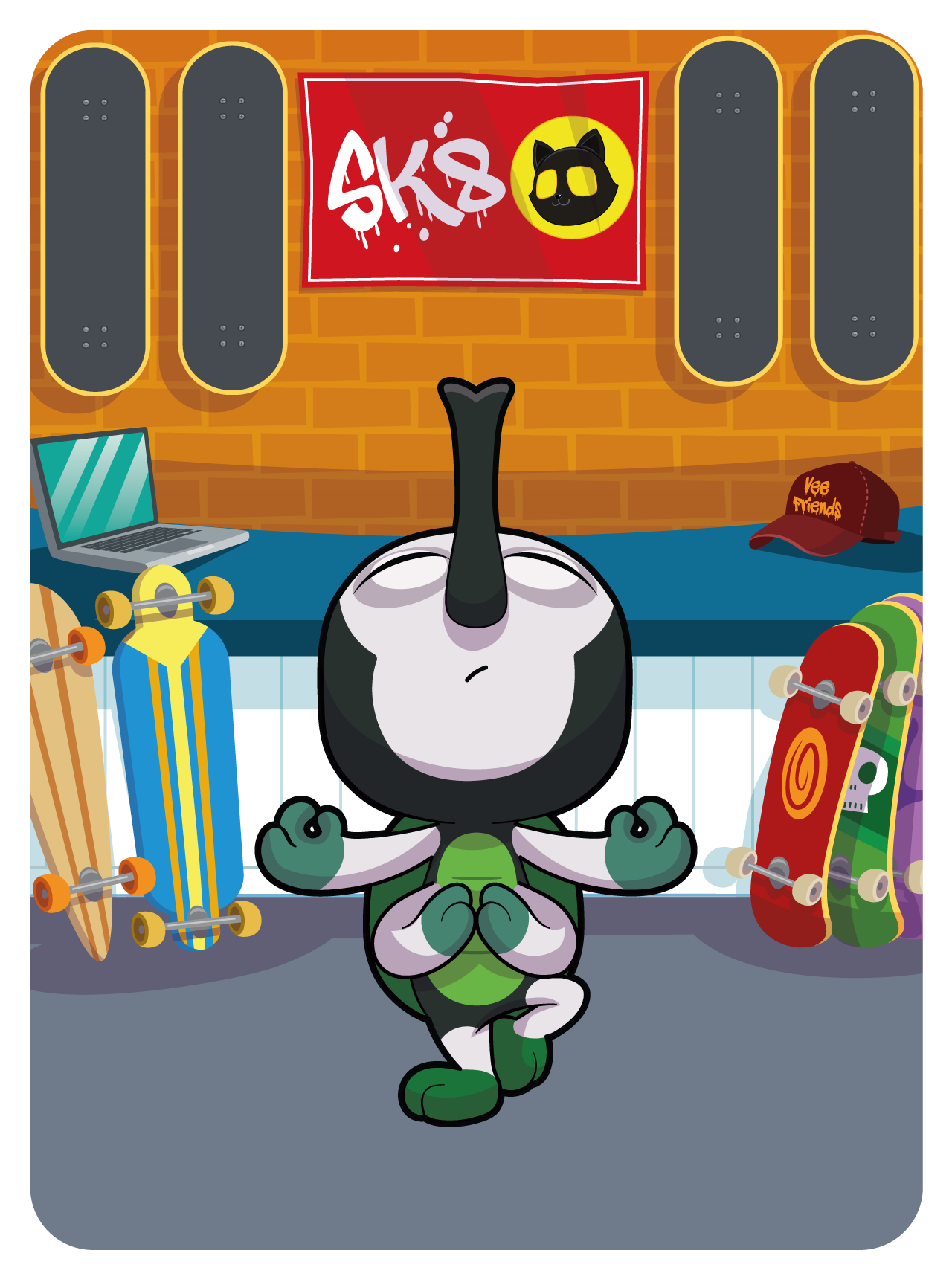VeeFriend Balanced Beetle #14600