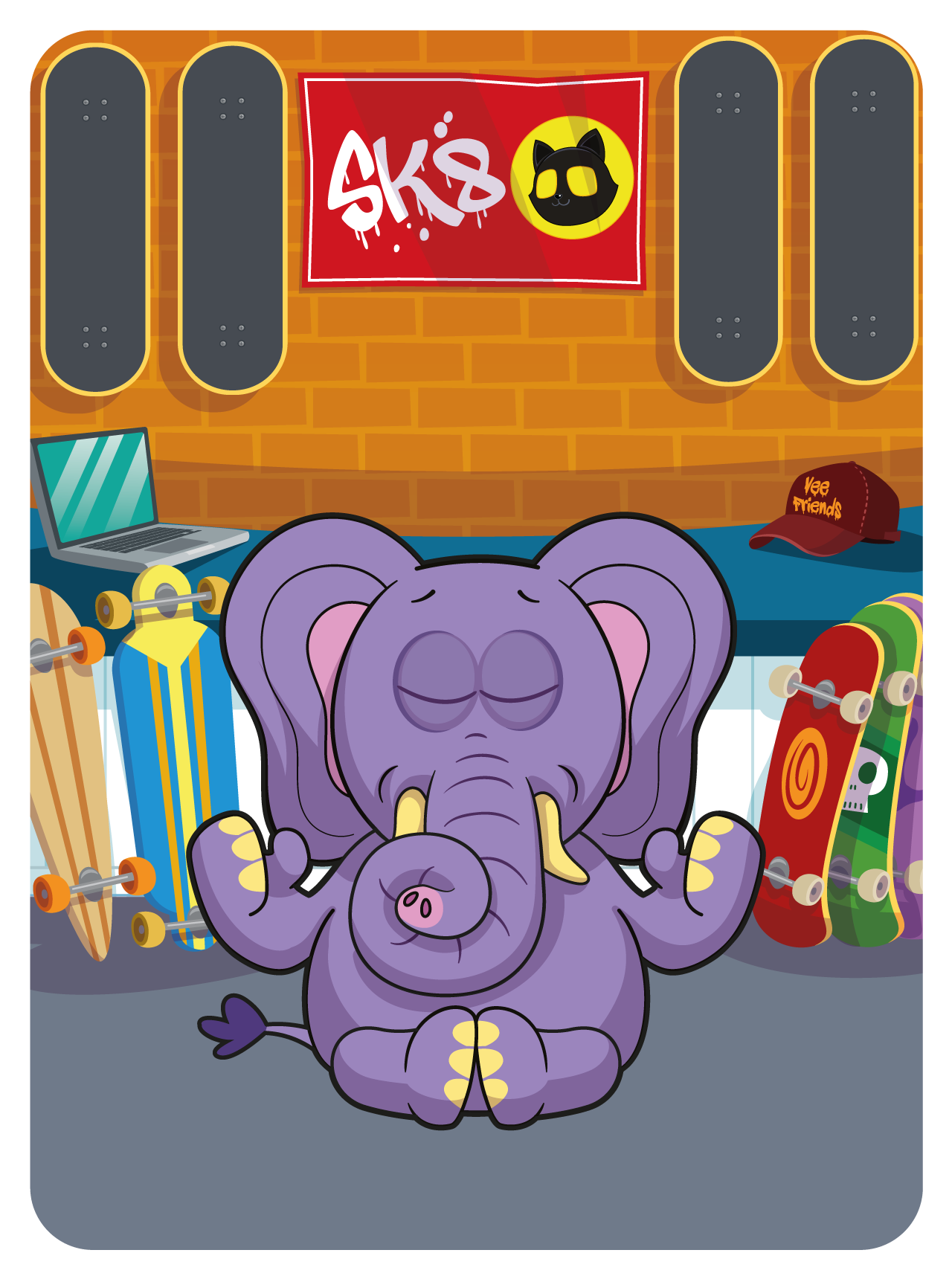 Gary Vaynerchuk - VeeFriends Series 2 - Empathy Elephant #14616 - NFT # 14616