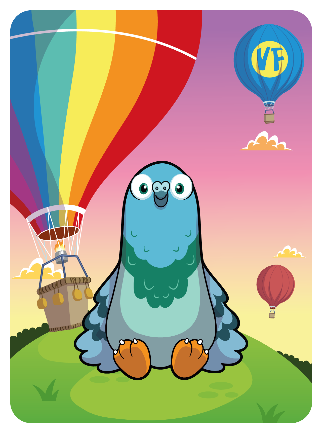 Gary Vaynerchuk - VeeFriends Series 2 - Persuasive Pigeon #14694 - NFT # 14694