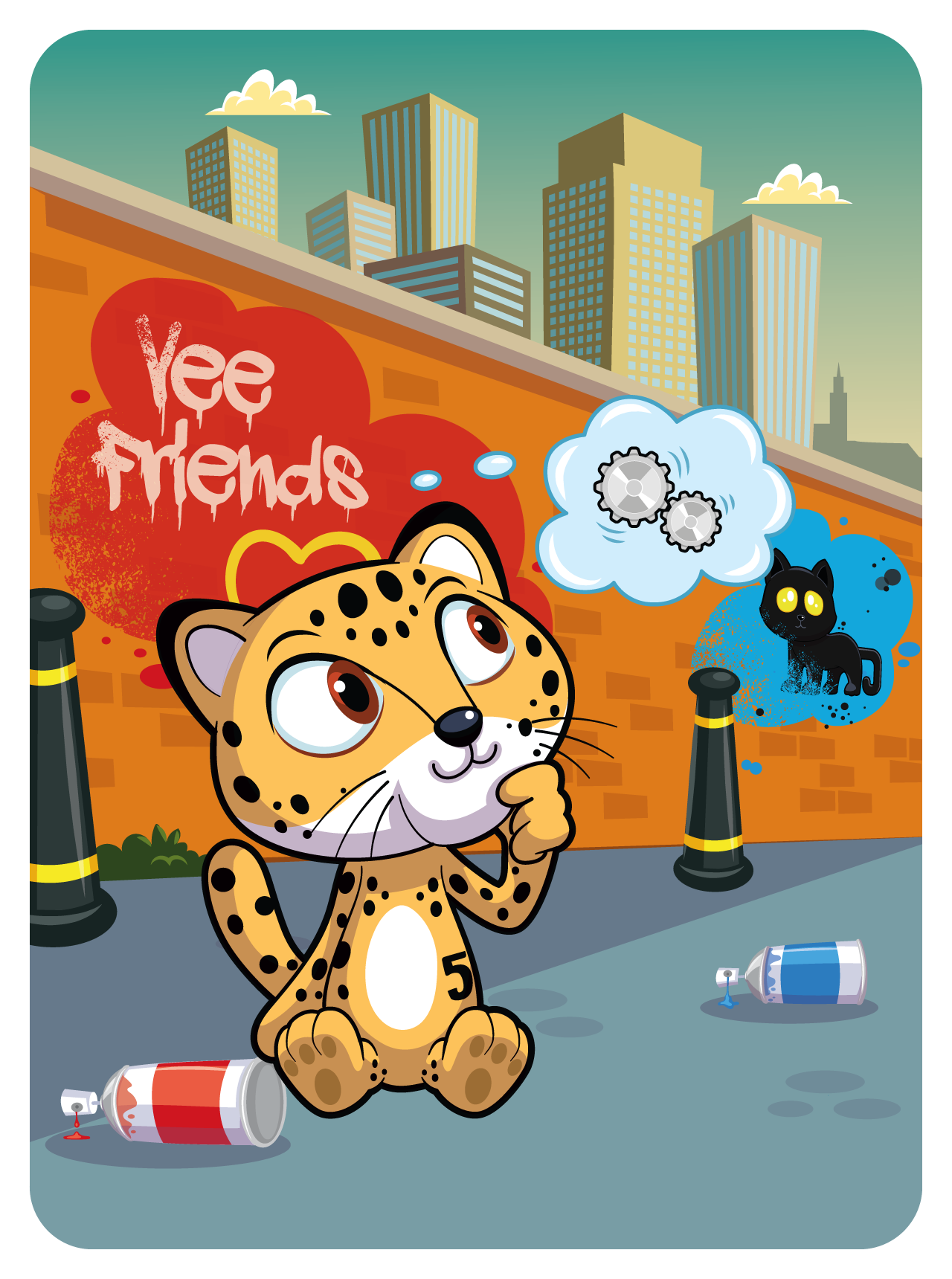 Gary Vaynerchuk - VeeFriends Series 2 - Likable Leopard #14699 - NFT # 14699