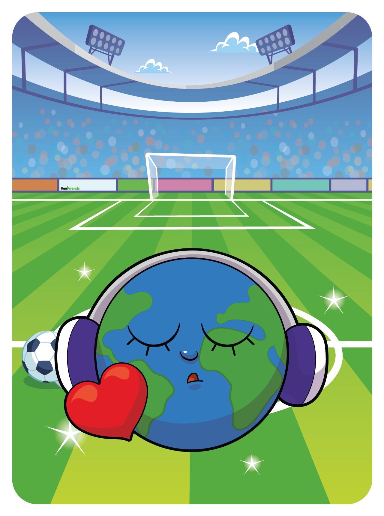 Gary Vaynerchuk - VeeFriends Series 2 - The World Has Plenty Of Love Start Listening To It #14764 - NFT # 14764