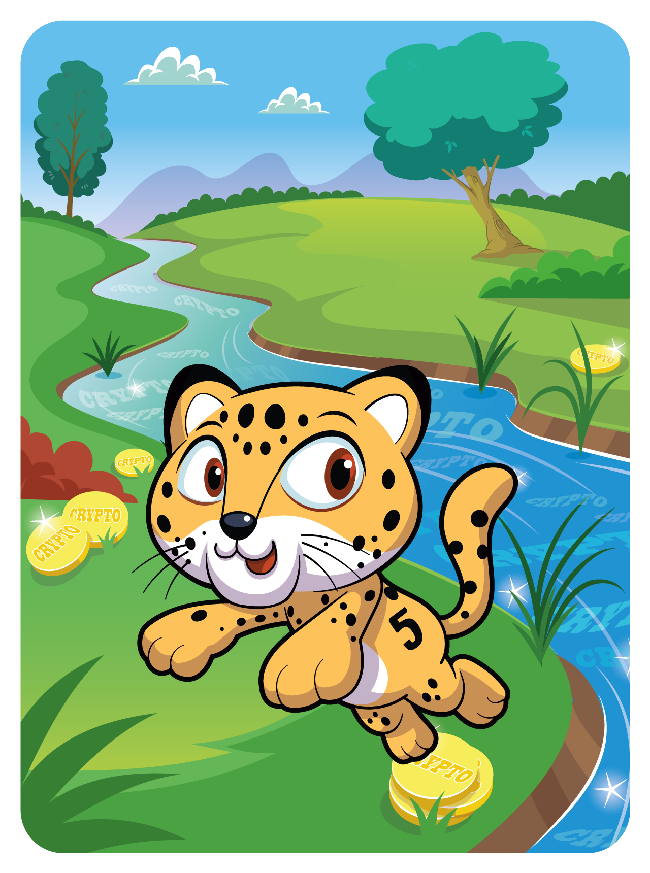 Gary Vaynerchuk - VeeFriends Series 2 - Likable Leopard #14771 - NFT # 14771