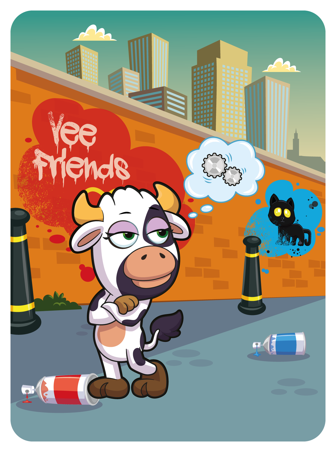 Gary Vaynerchuk - VeeFriends Series 2 - Common Sense Cow #14965 - NFT # 14965