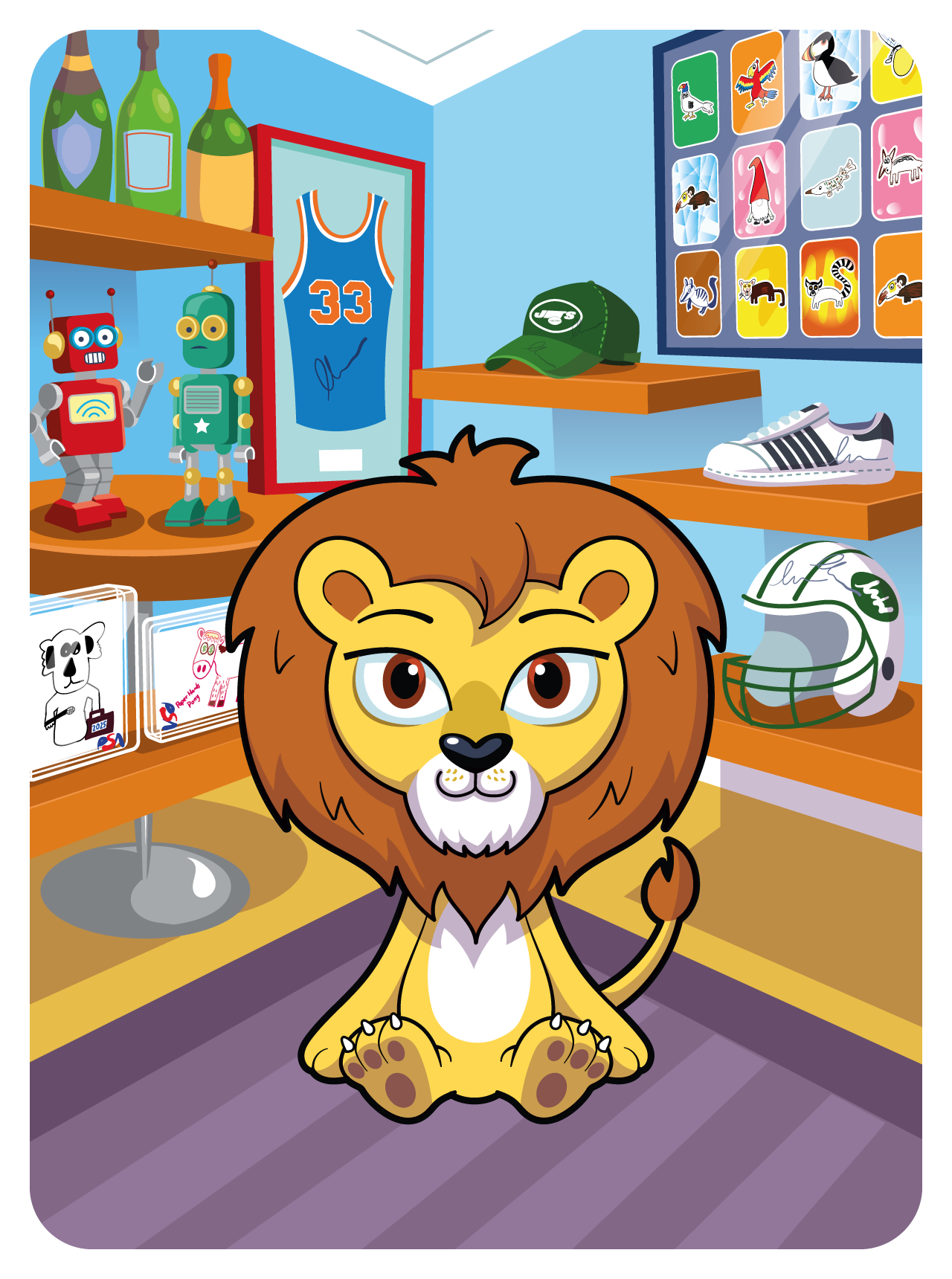 Gary Vaynerchuk - VeeFriends Series 2 - Logical Lion #15252 - NFT # 15252