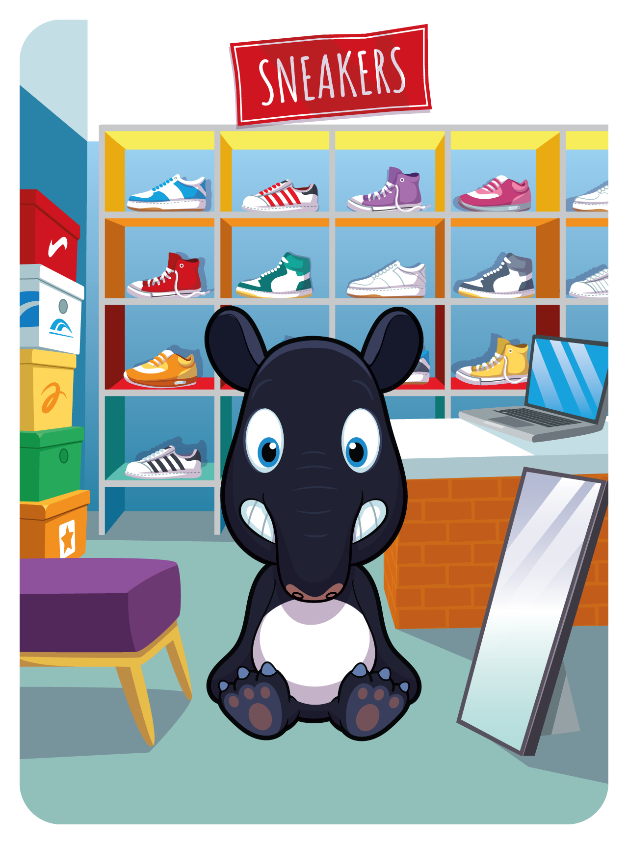 Gary Vaynerchuk - VeeFriends Series 2 - Tasteful Malayan Tapir #15266 - NFT # 15266