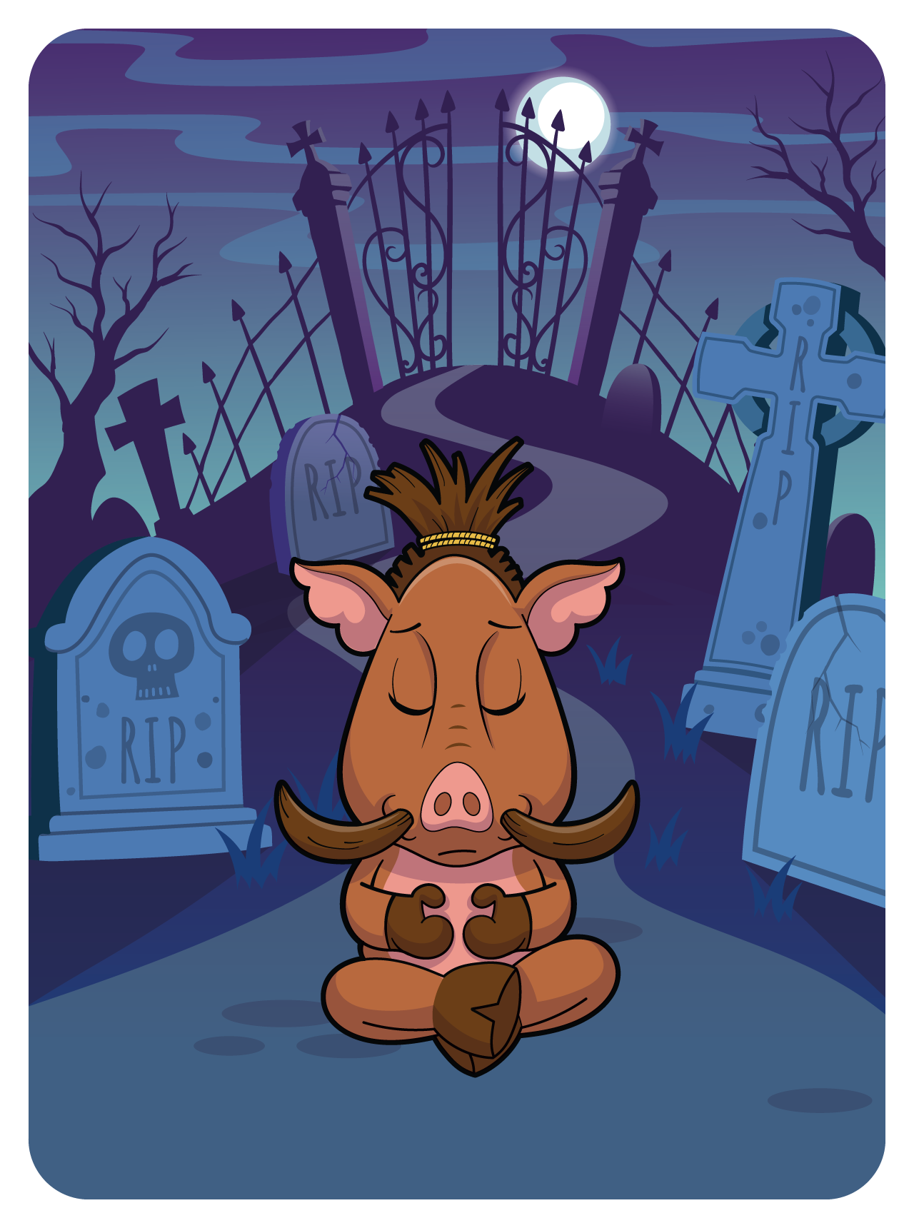 Gary Vaynerchuk - VeeFriends Series 2 - Wily Wild Boar #15393 - NFT # 15393