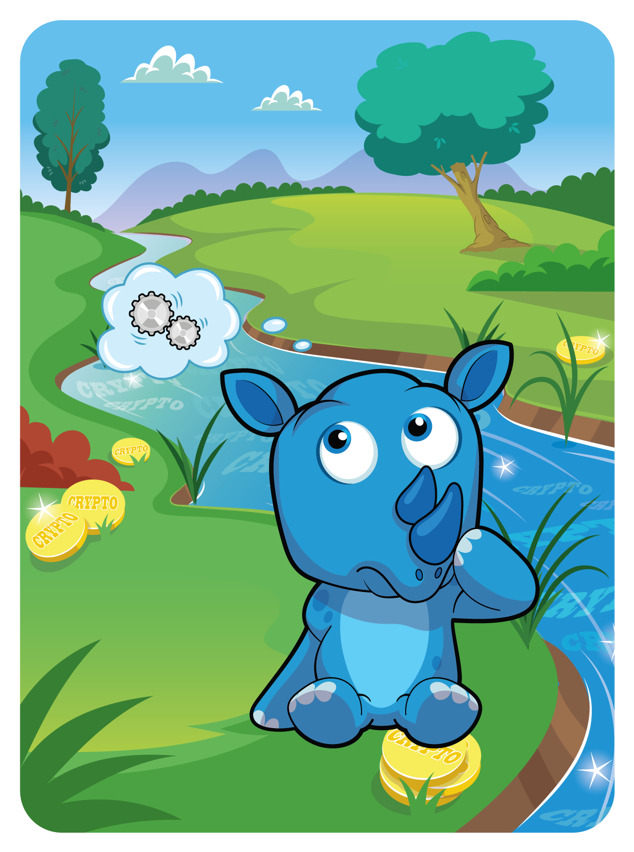 Gary Vaynerchuk - VeeFriends Series 2 - Reflective Rhinoceros #15440 - NFT # 15440