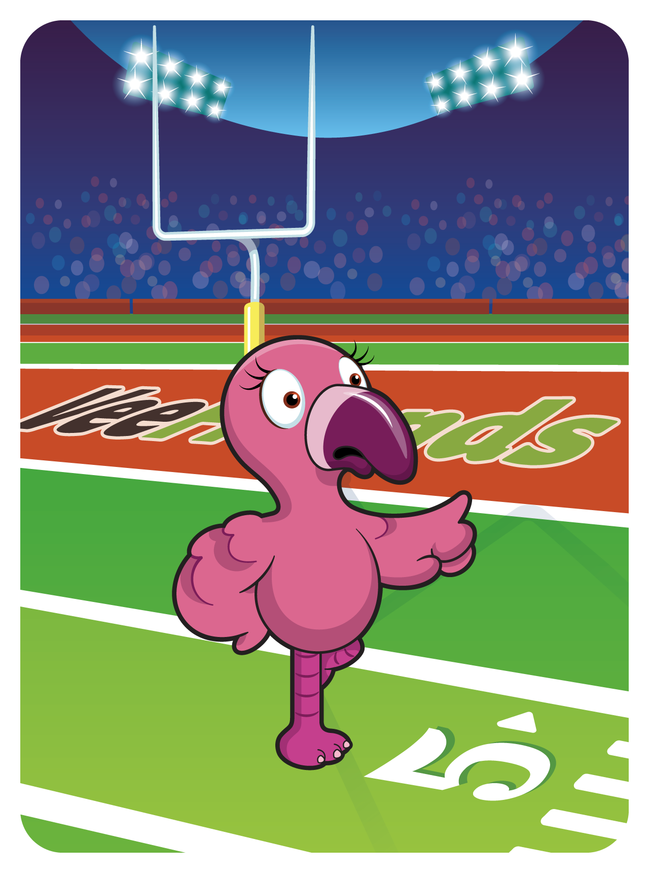 Gary Vaynerchuk - VeeFriends Series 2 - Forthright Flamingo #15581 - NFT # 15581