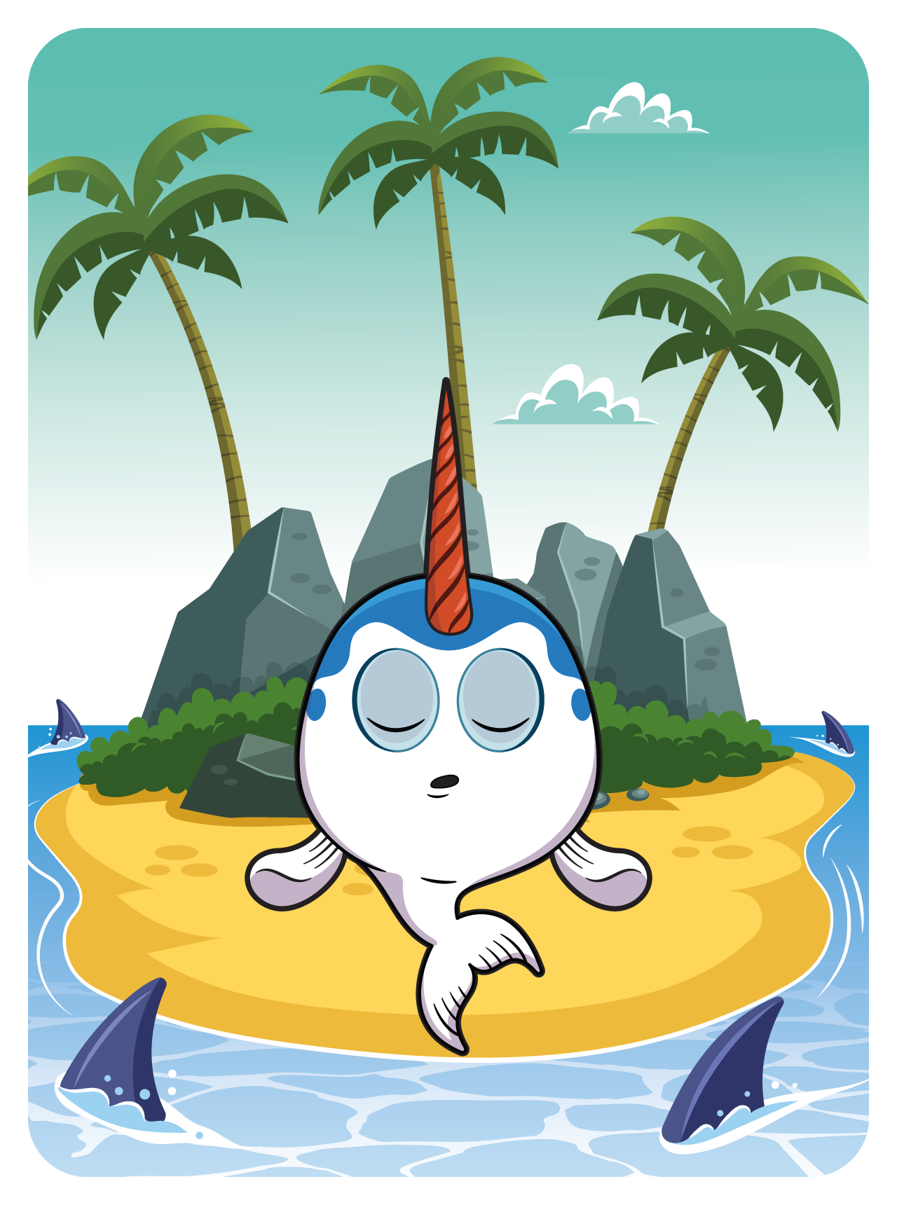 Gary Vaynerchuk - VeeFriends Series 2 - Nifty Narwhal #15686 - NFT # 15686