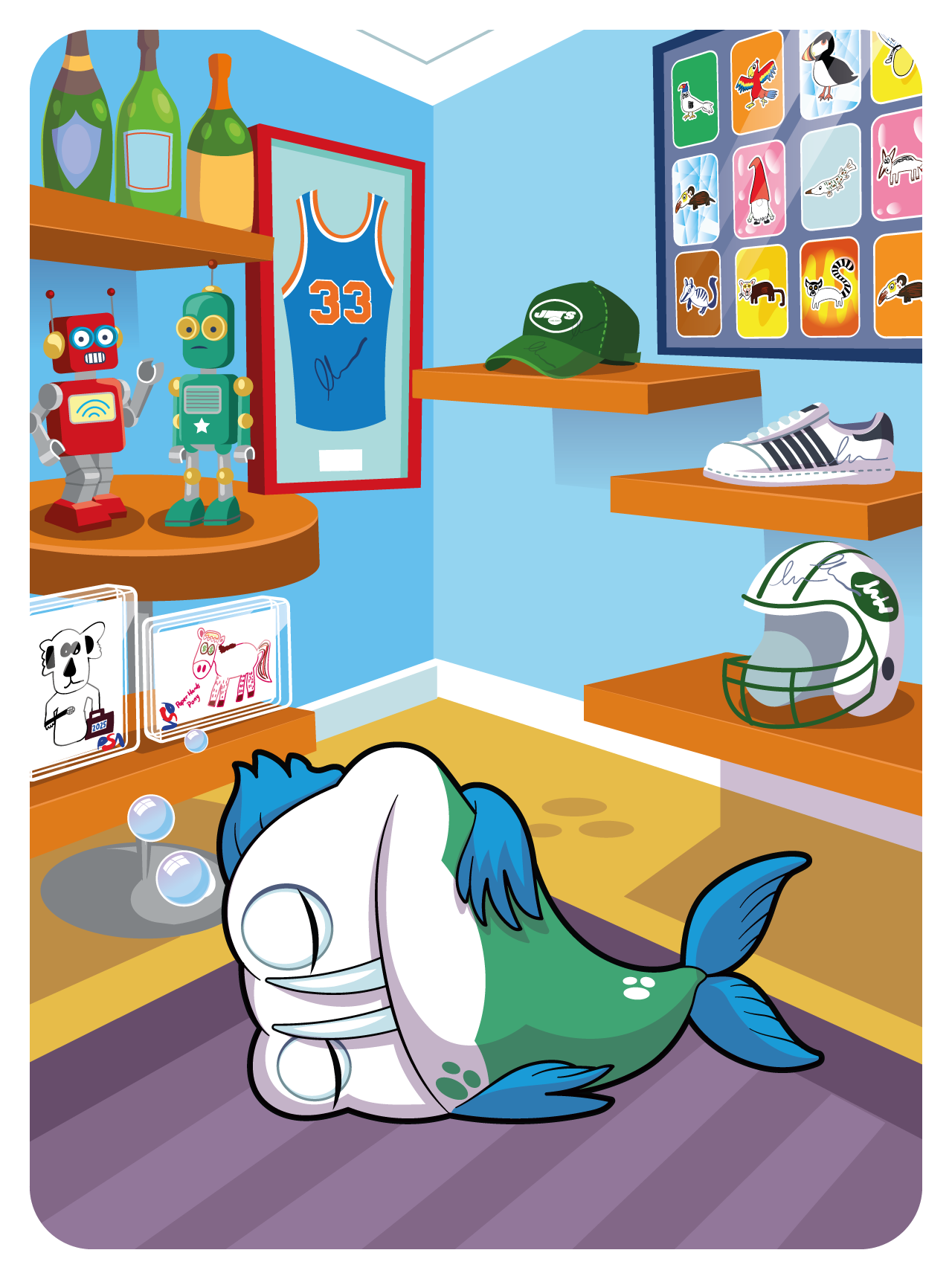 Gary Vaynerchuk - VeeFriends Series 2 - Proactive Piranha #15974 - NFT # 15974