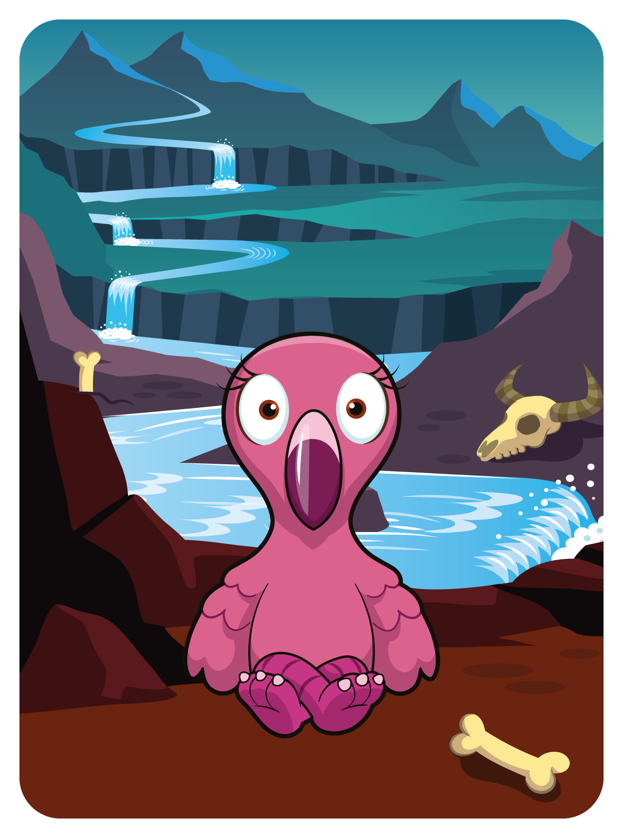 Gary Vaynerchuk - VeeFriends Series 2 - Forthright Flamingo #15980 - NFT # 15980