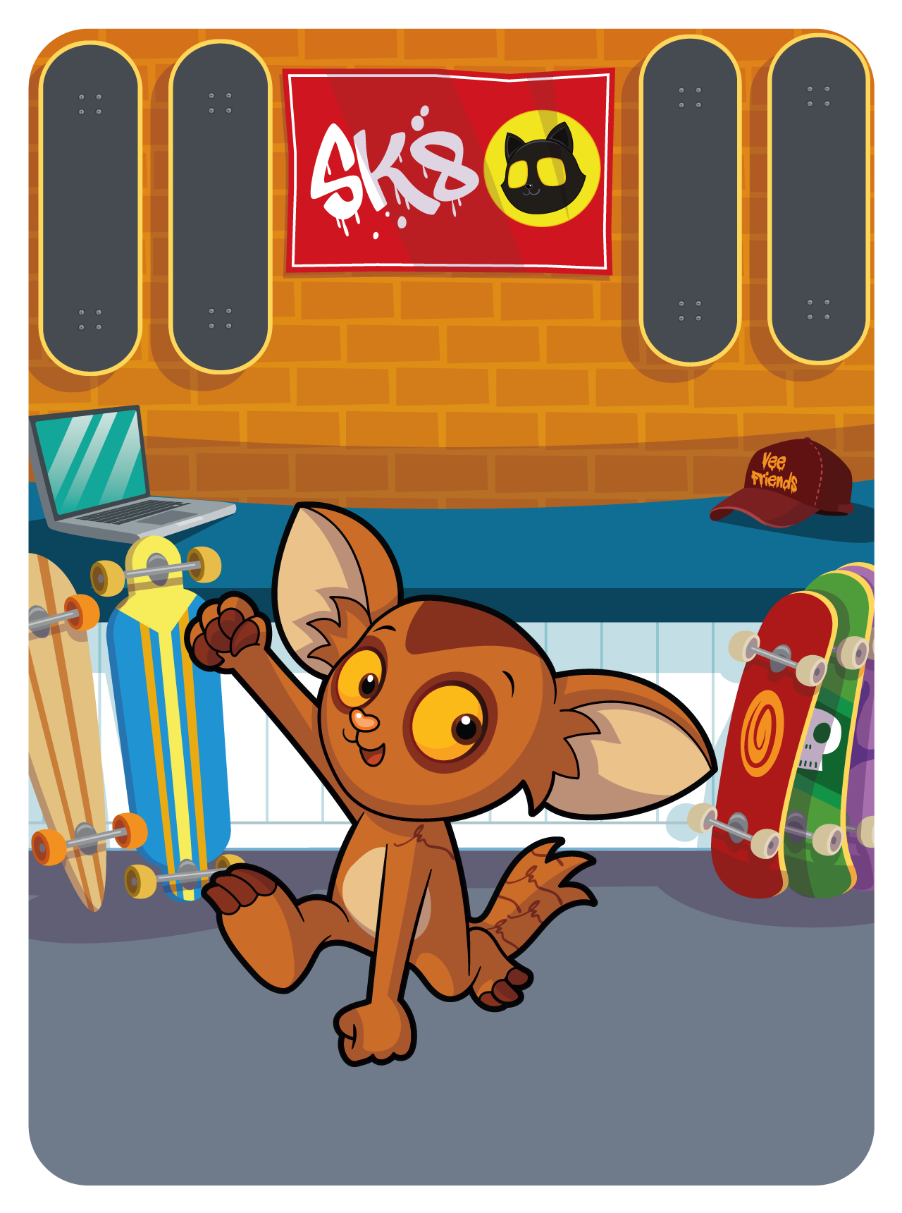 Gary Vaynerchuk - VeeFriends Series 2 - Amped Aye Aye #16067 - NFT # 16067