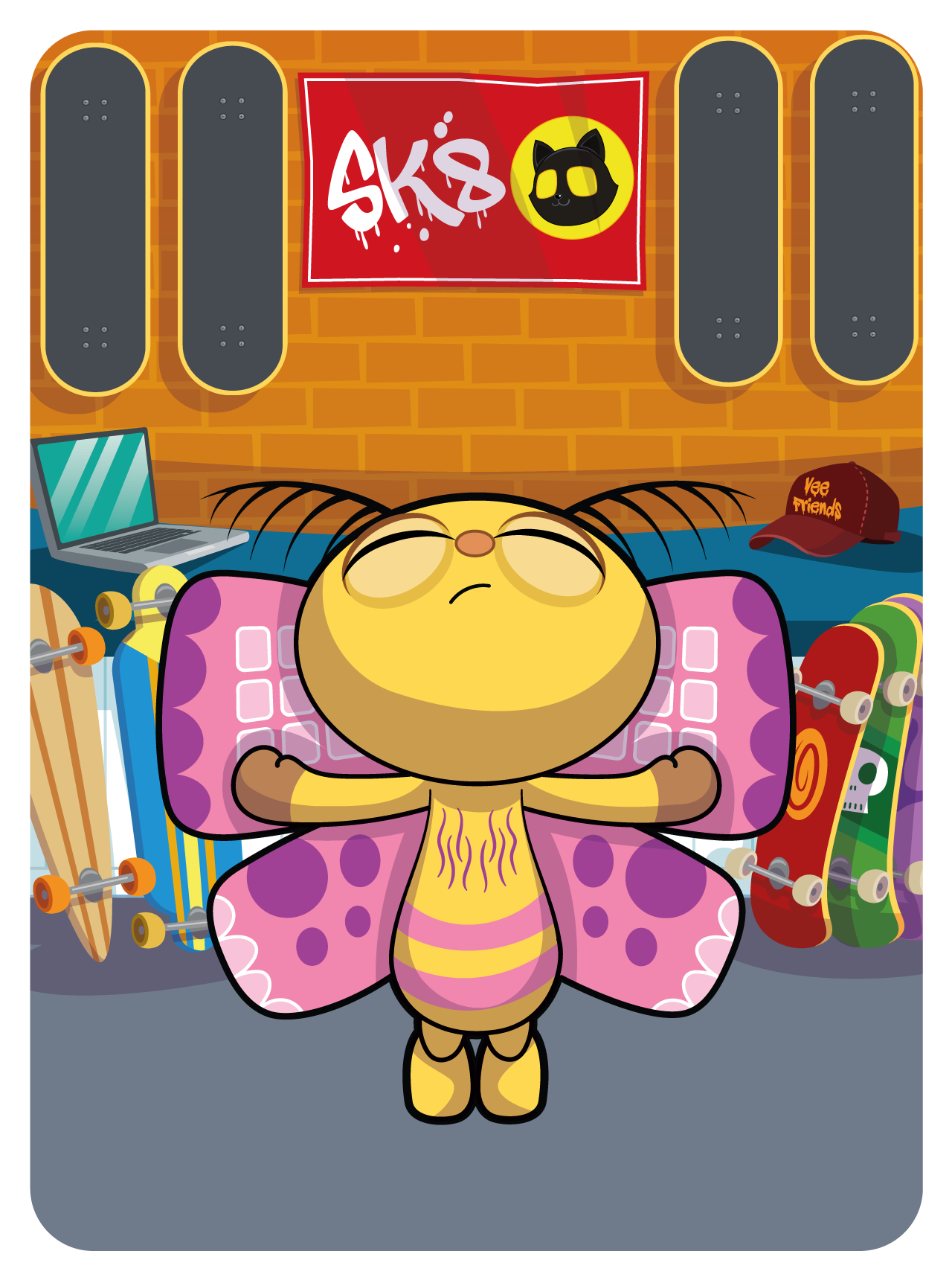 Gary Vaynerchuk - VeeFriends Series 2 - Major Moth #16096 - NFT # 16096