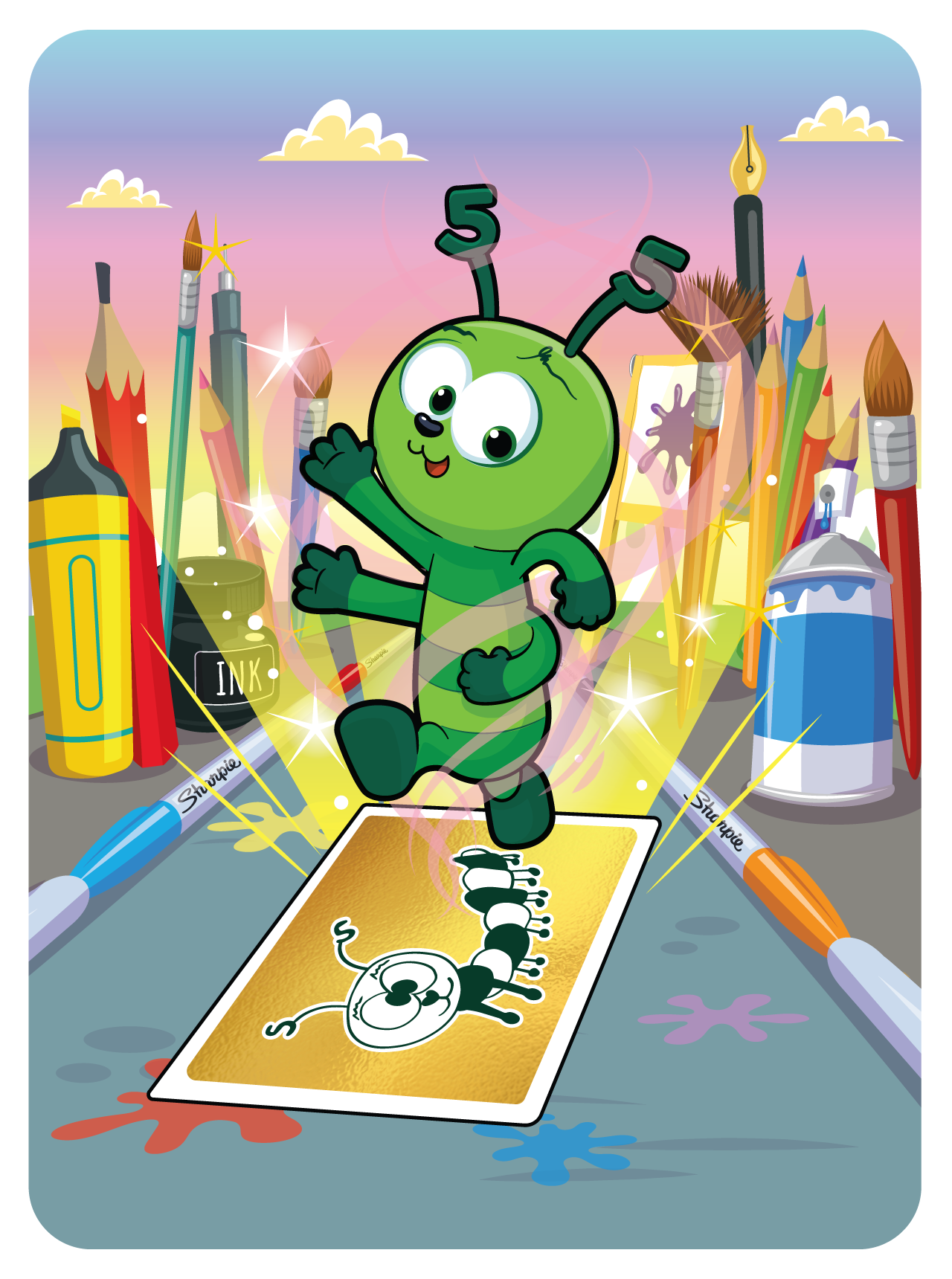 Gary Vaynerchuk - VeeFriends Series 2 - Capable Caterpillar #1615 - NFT # 1615