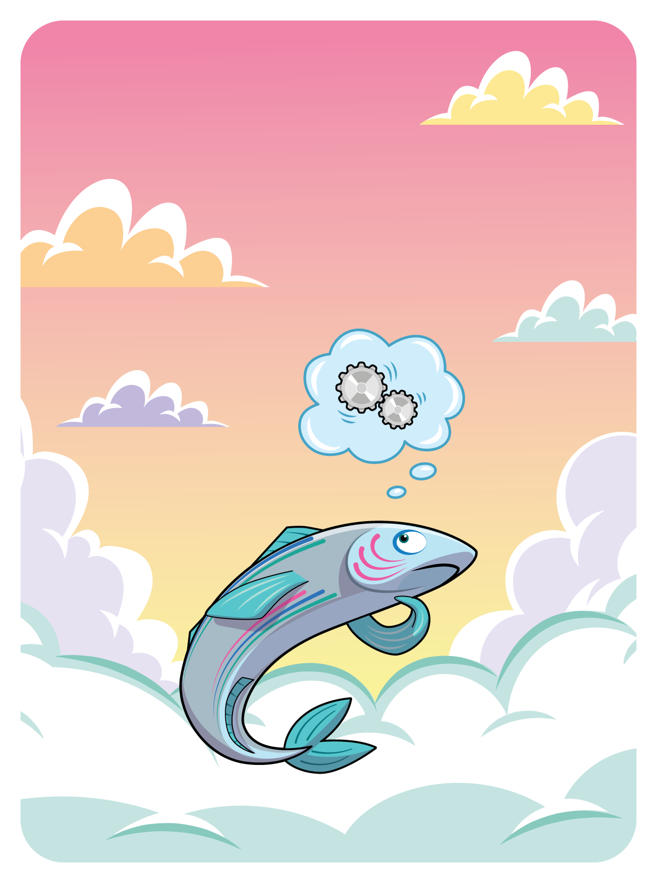 Gary Vaynerchuk - VeeFriends Series 2 - Spiffy Salmon #16438 - NFT # 16438