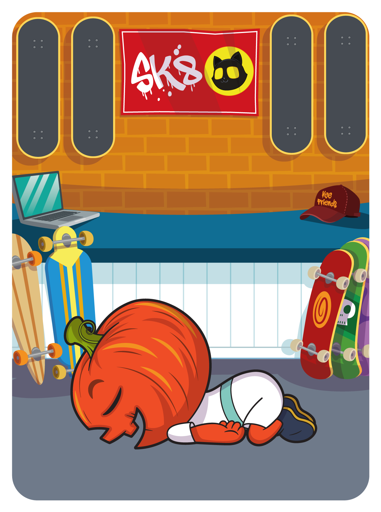 Gary Vaynerchuk - VeeFriends Series 2 - Jolly Jack-O #16635 - NFT # 16635