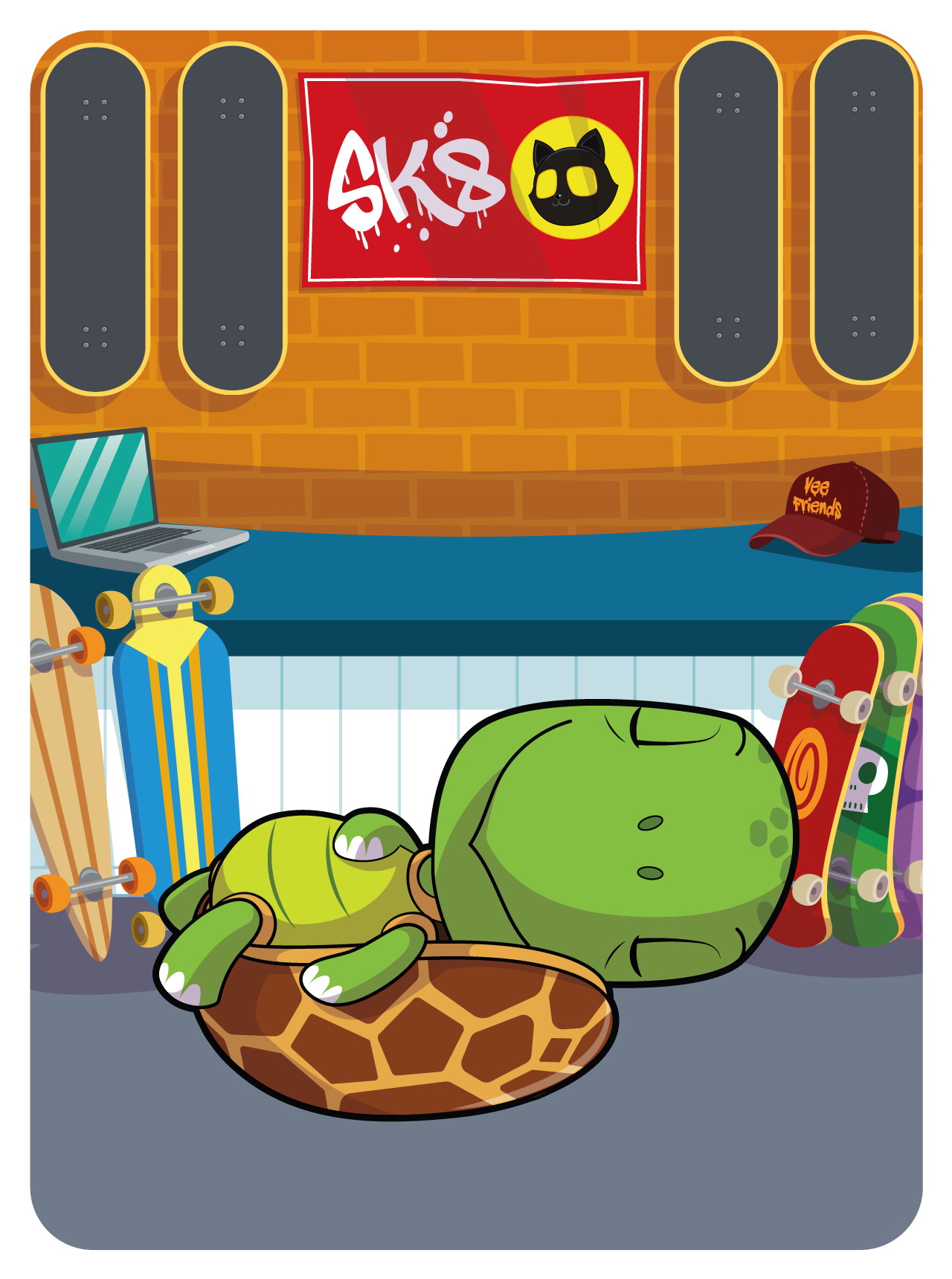 Gary Vaynerchuk - VeeFriends Series 2 - Tolerant Tortoise #16660 - NFT # 16660