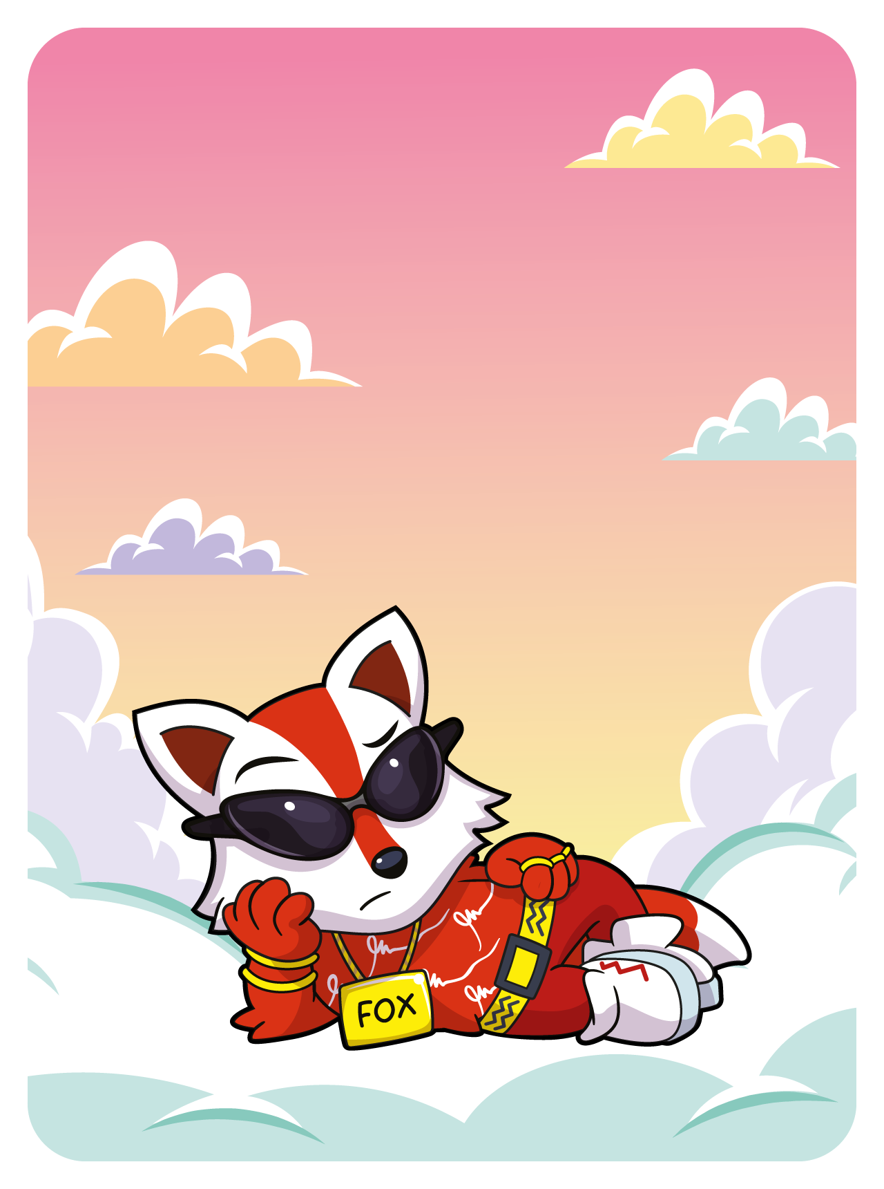 Gary Vaynerchuk - VeeFriends Series 2 - Flex'n Fox #16663 - NFT # 16663