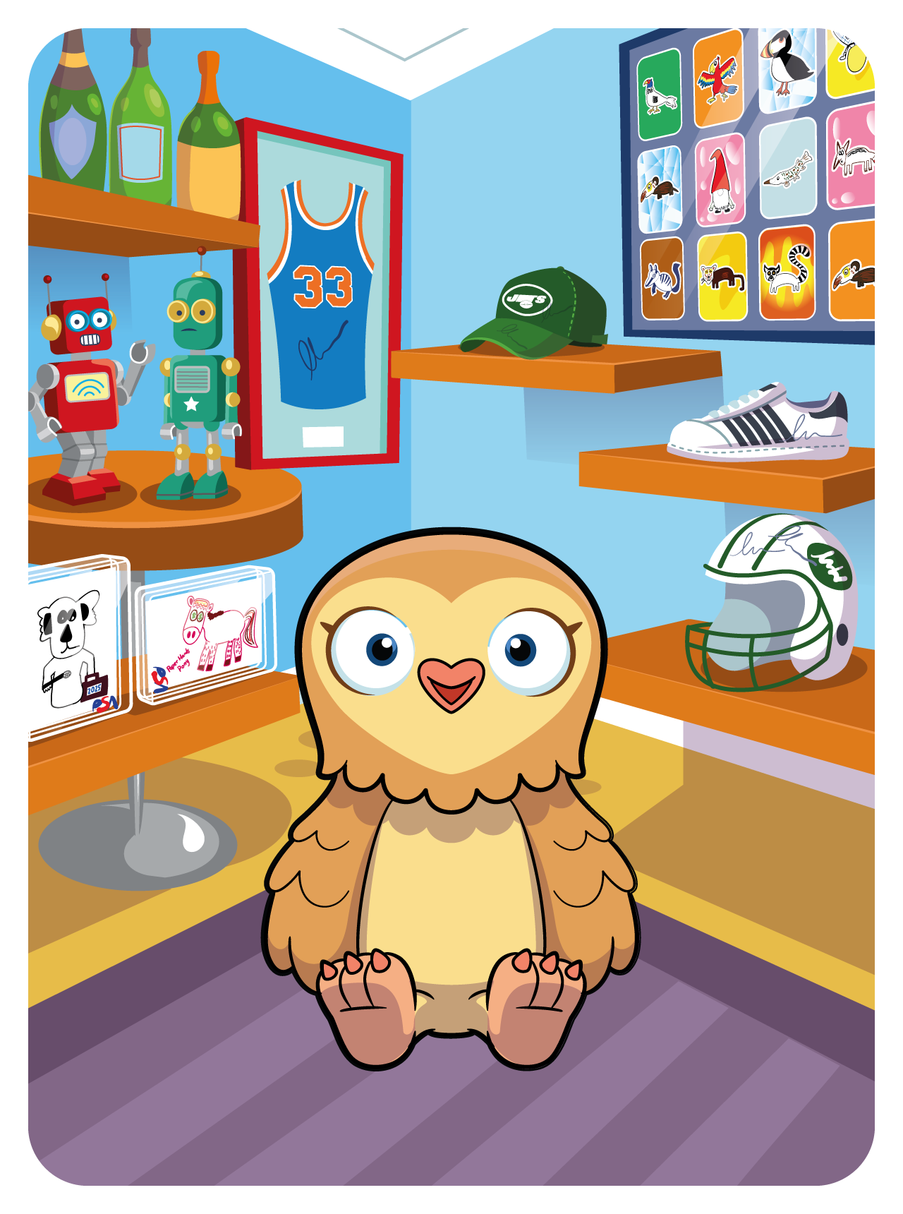 Gary Vaynerchuk - VeeFriends Series 2 - Benevolent Barn Owl #16668 - NFT # 16668