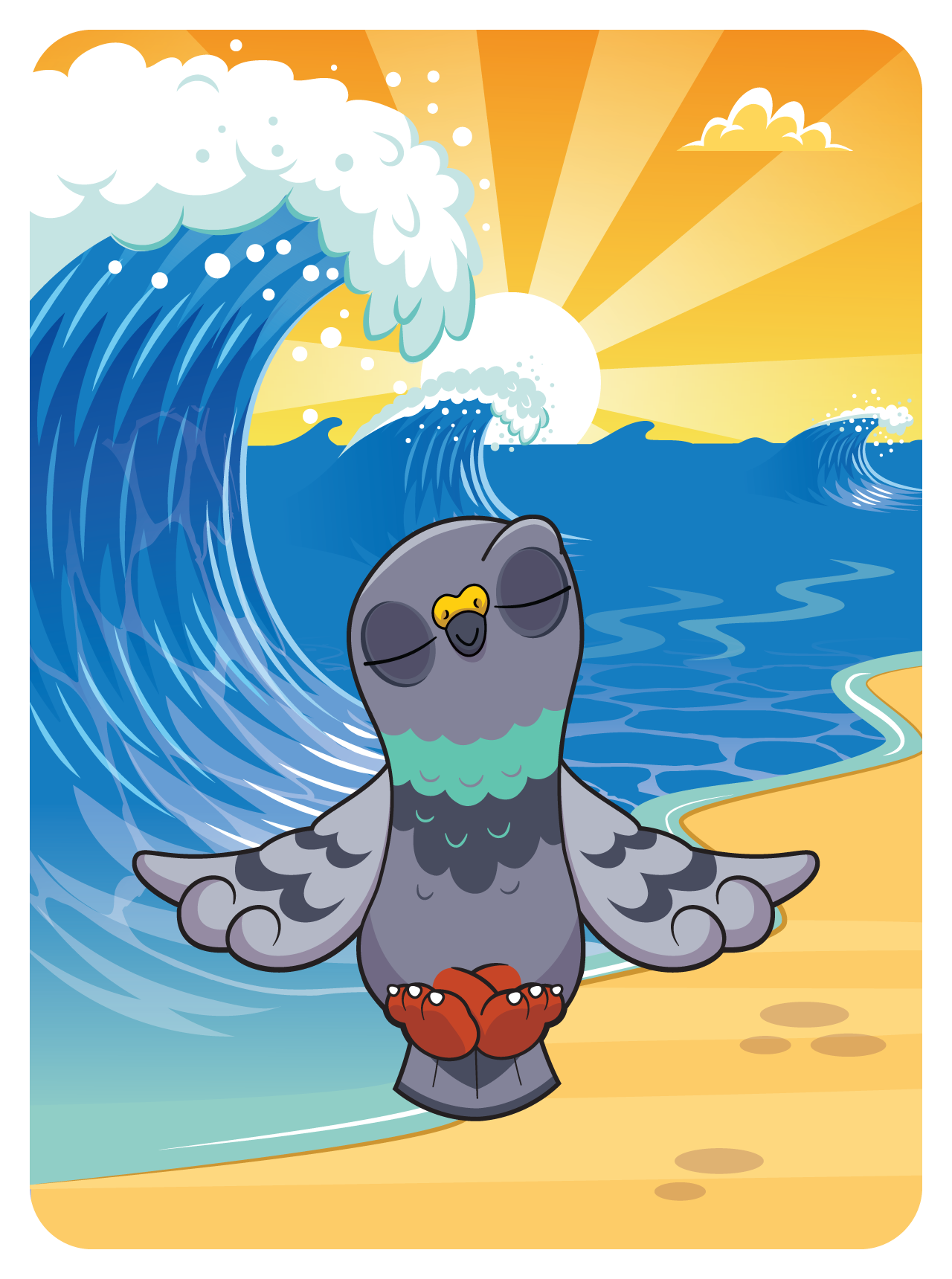 Gary Vaynerchuk - VeeFriends Series 2 - Perspective Pigeon #16724 - NFT # 16724