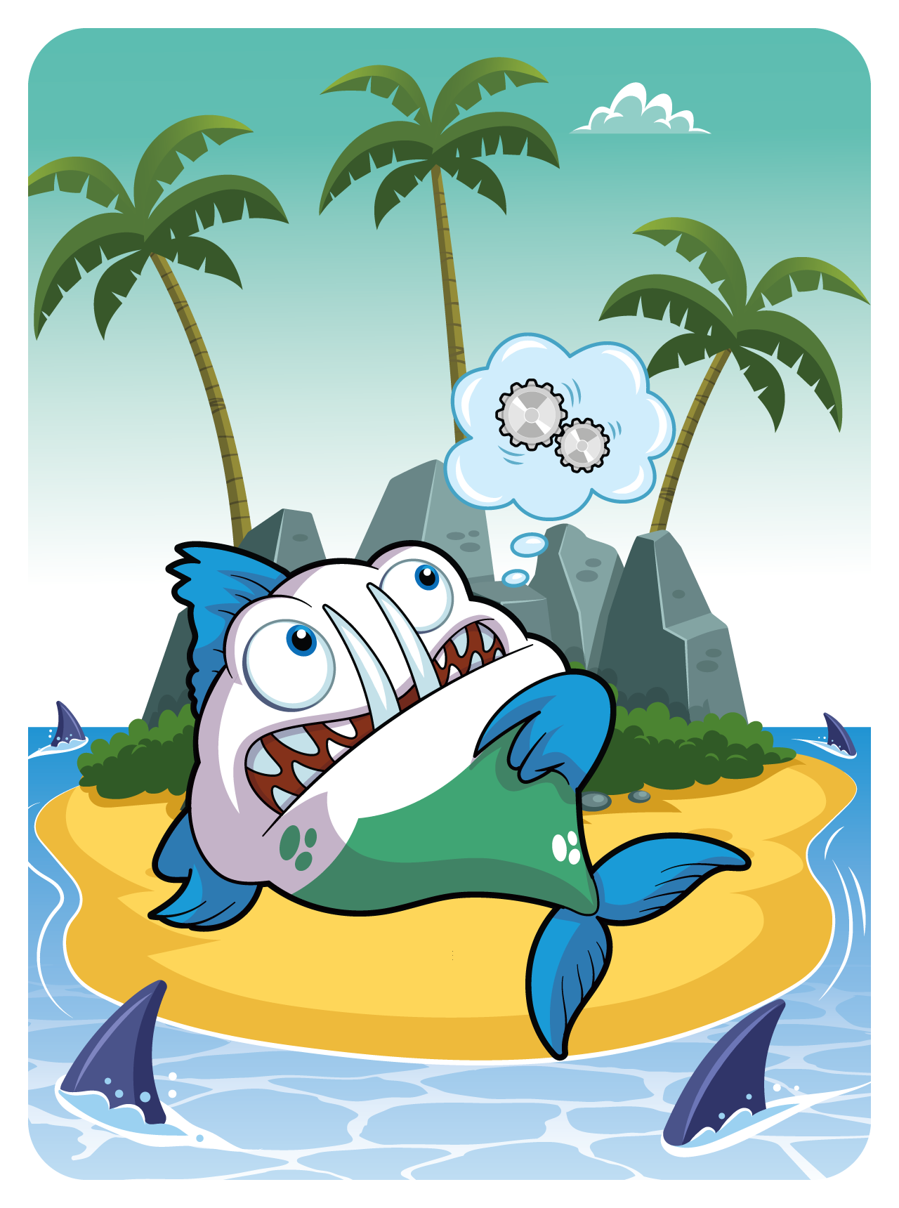 Gary Vaynerchuk - VeeFriends Series 2 - Proactive Piranha #16967 - NFT # 16967