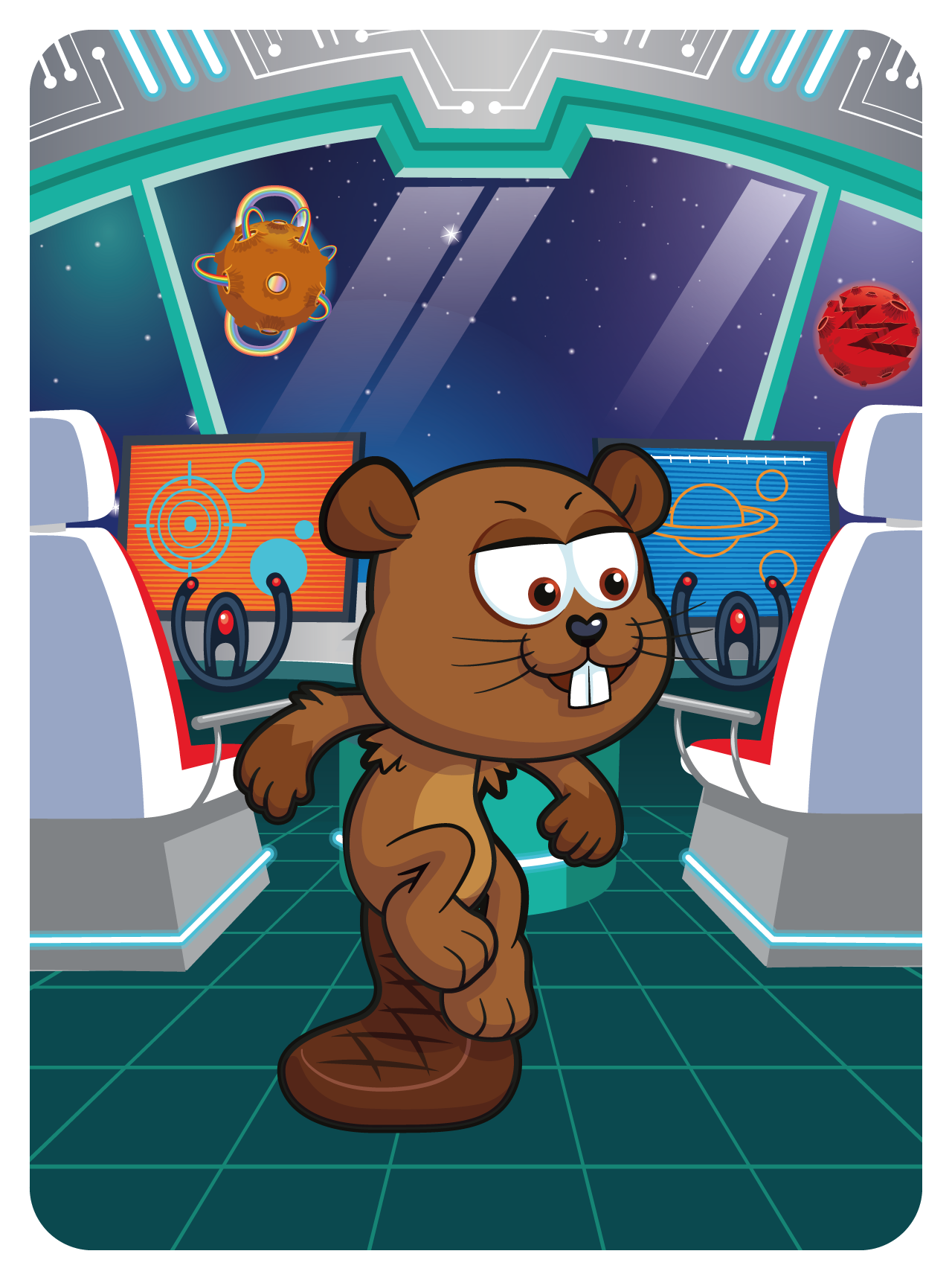 Gary Vaynerchuk - VeeFriends Series 2 - Boisterous Beaver #16986 - NFT # 16986