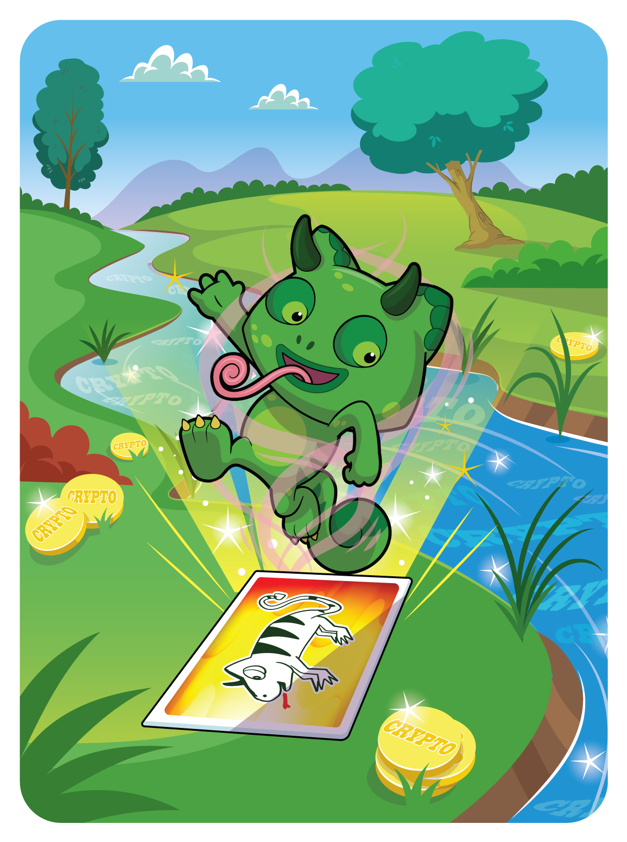 Gary Vaynerchuk - VeeFriends Series 2 - Charismatic Chameleon #1704 - NFT # 1704