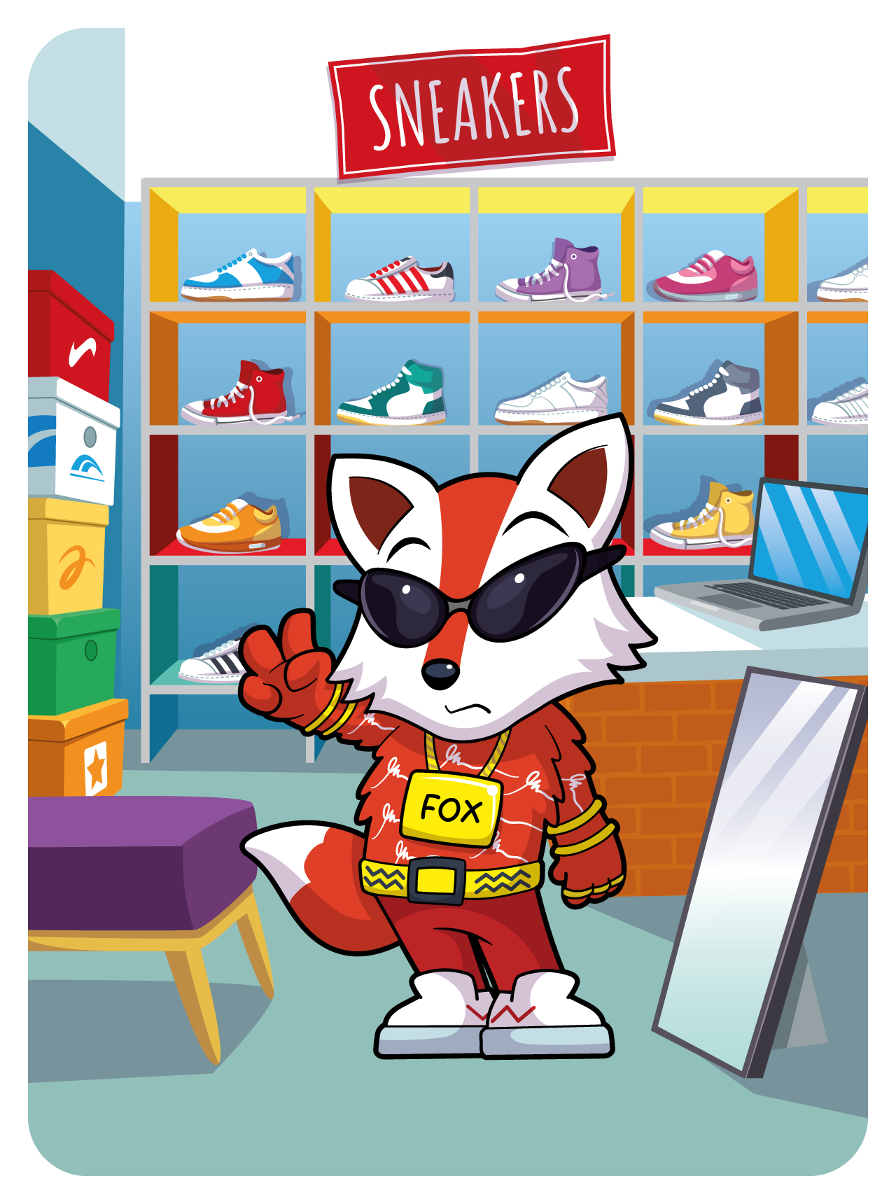 Gary Vaynerchuk - VeeFriends Series 2 - Flex'n Fox #17063 - NFT # 17063