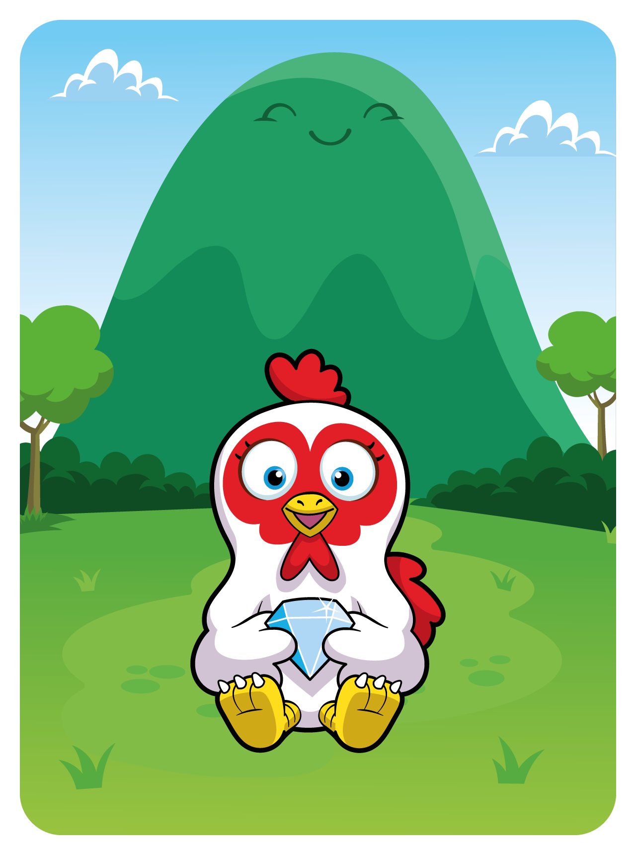 Gary Vaynerchuk - VeeFriends Series 2 - "Diamond Hands" Hen #17471 - NFT # 17471