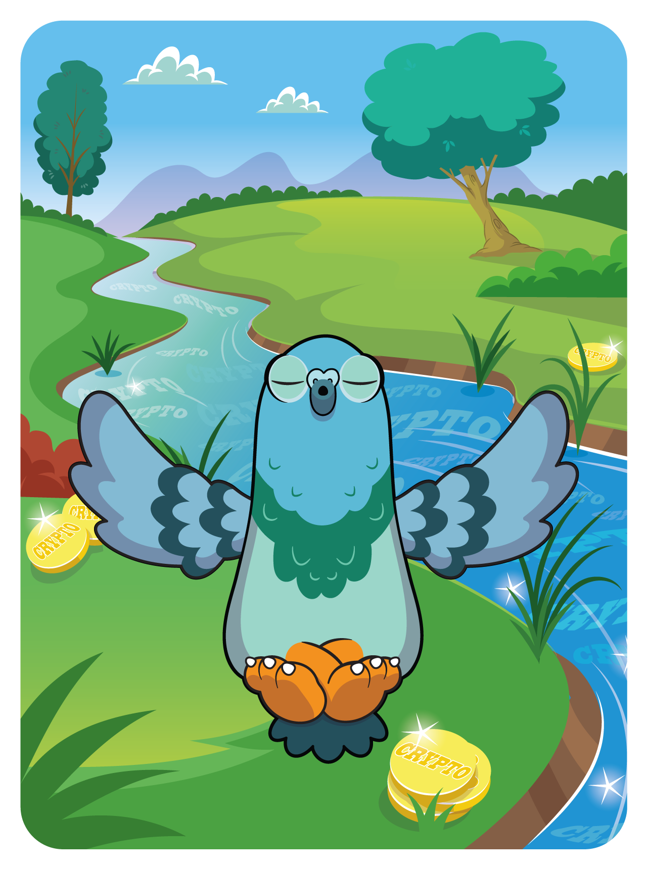 Gary Vaynerchuk - VeeFriends Series 2 - Persuasive Pigeon #17503 - NFT # 17503