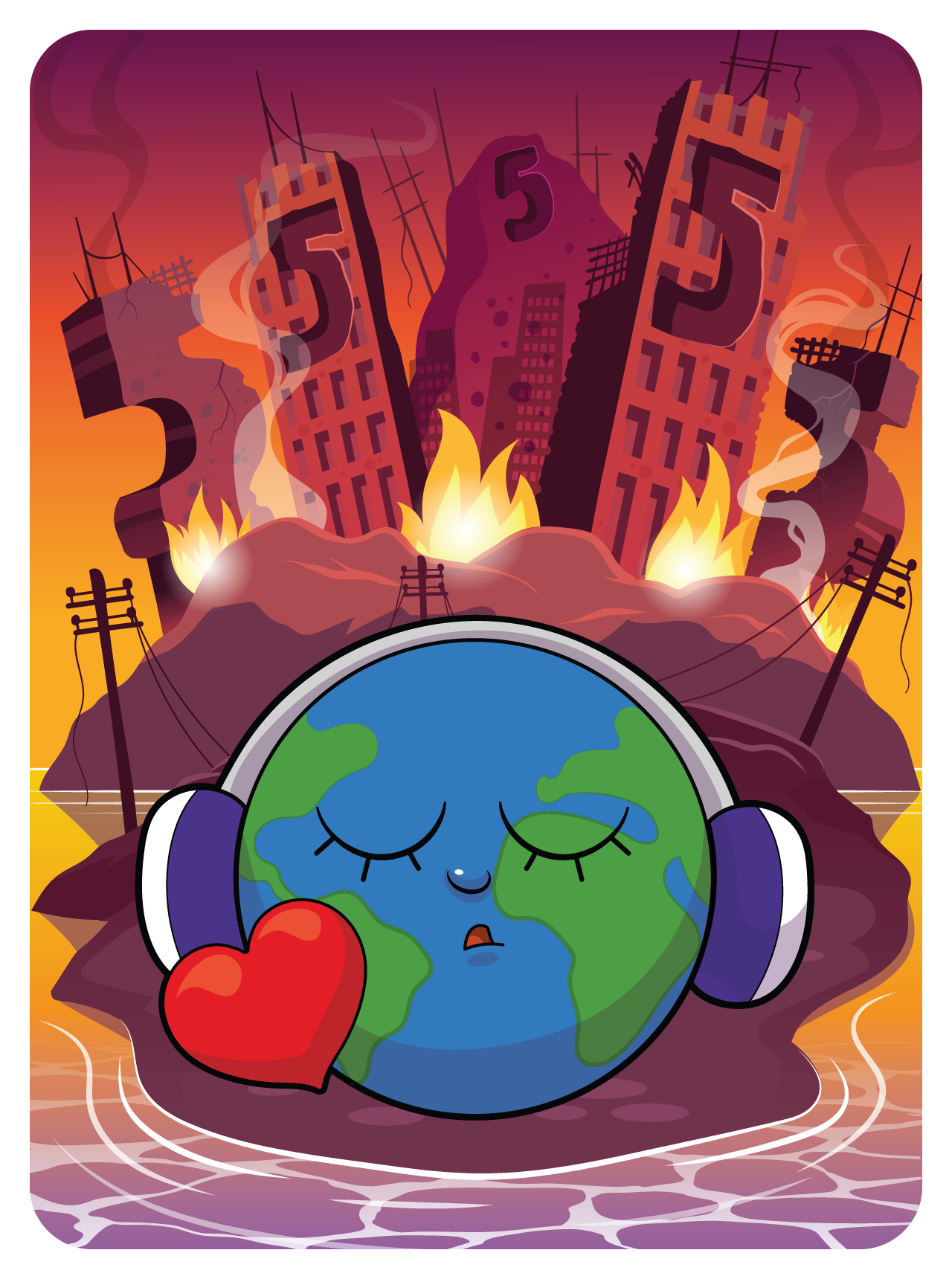 Gary Vaynerchuk - VeeFriends Series 2 - The World Has Plenty Of Love Start Listening To It #17582 - NFT # 17582