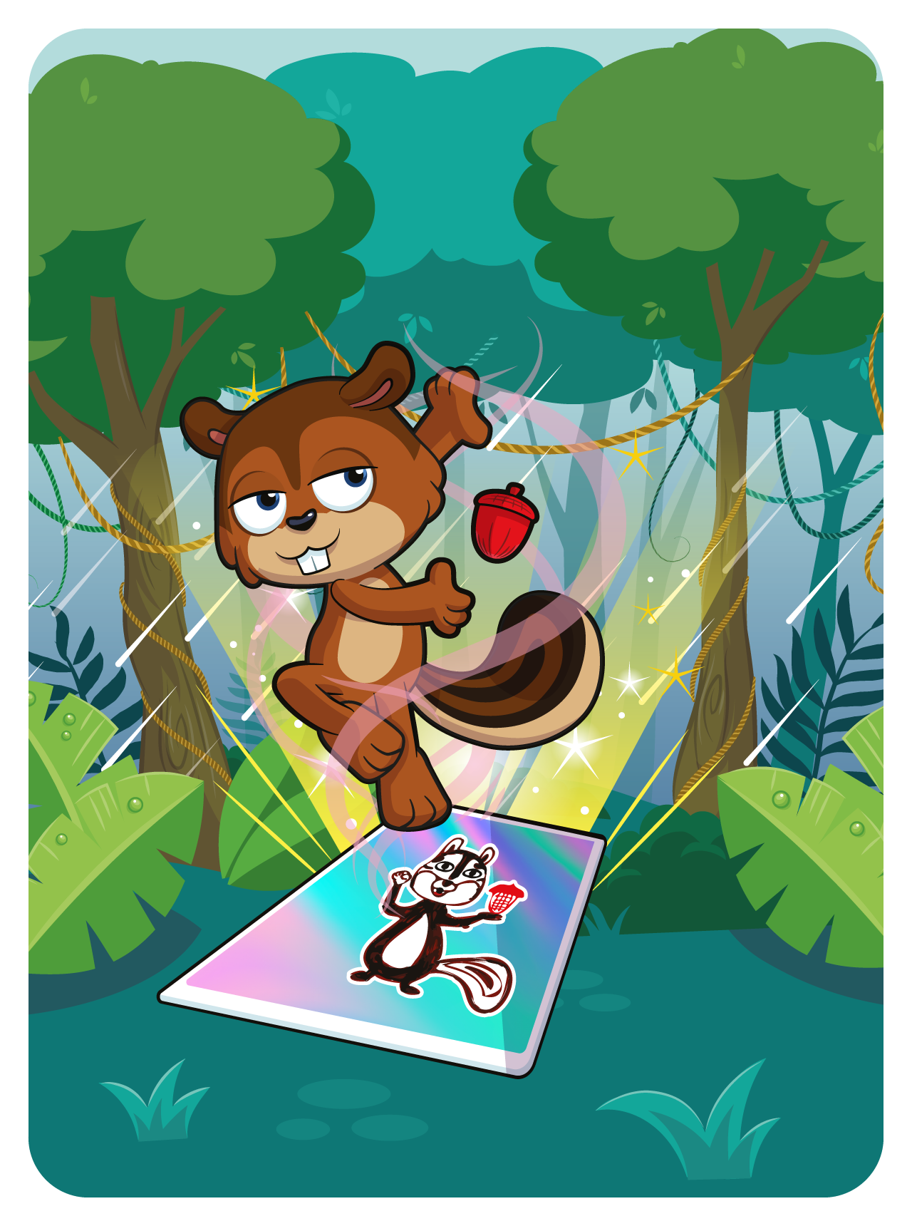 Gary Vaynerchuk - VeeFriends Series 2 - Cheerful Chipmunk #1761 - NFT # 1761