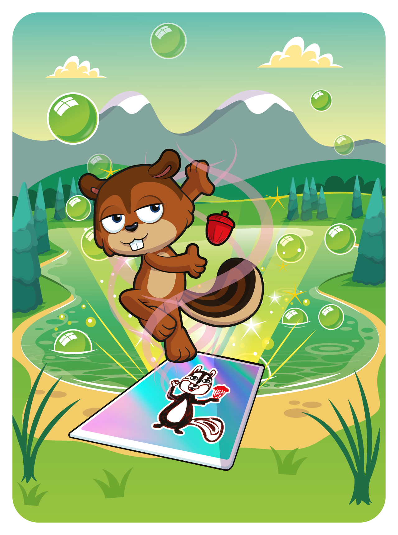 Gary Vaynerchuk - VeeFriends Series 2 - Cheerful Chipmunk #1785 - NFT # 1785