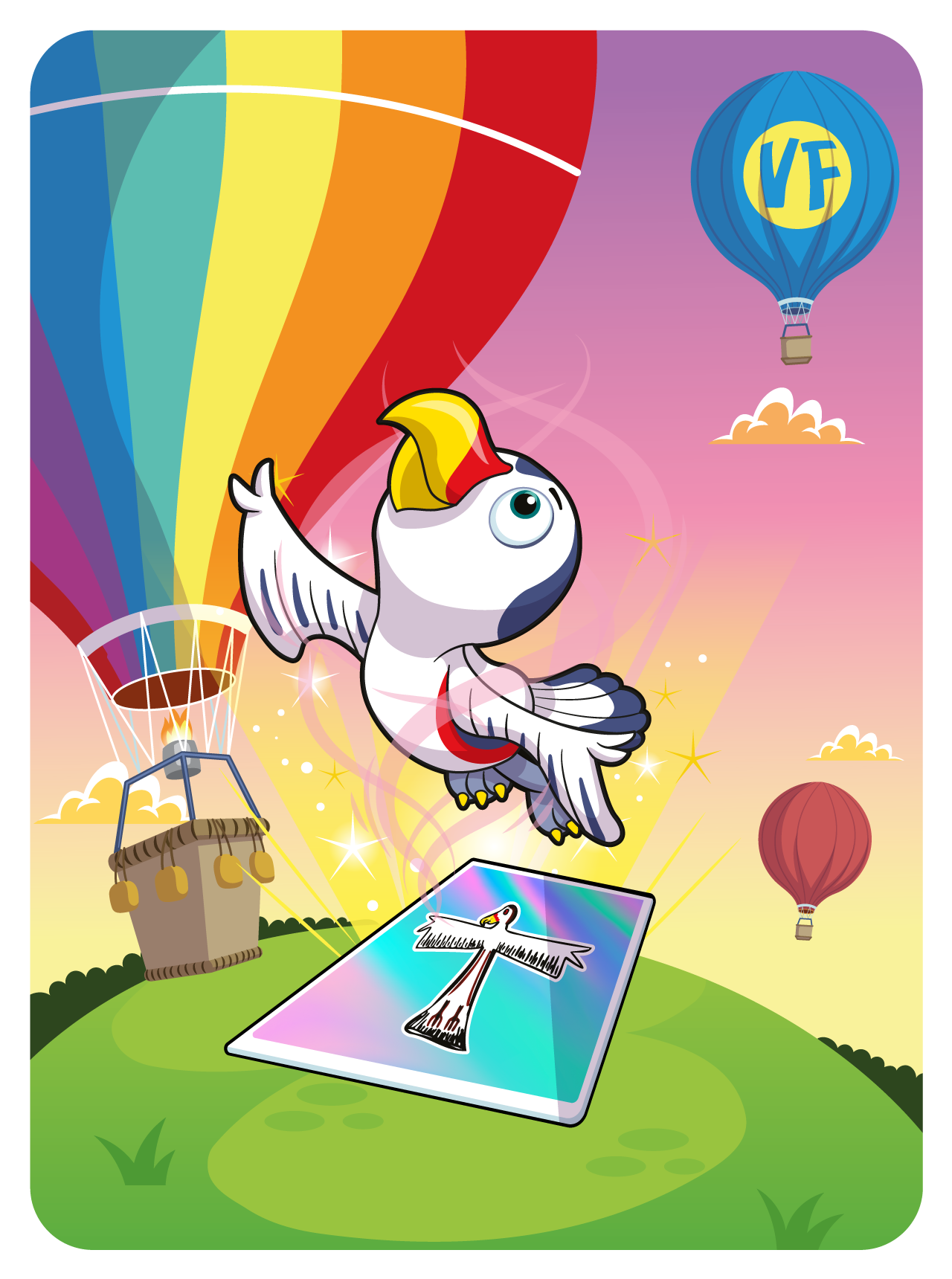 Gary Vaynerchuk - VeeFriends Series 2 - "Content" Condor #18 - NFT # 18