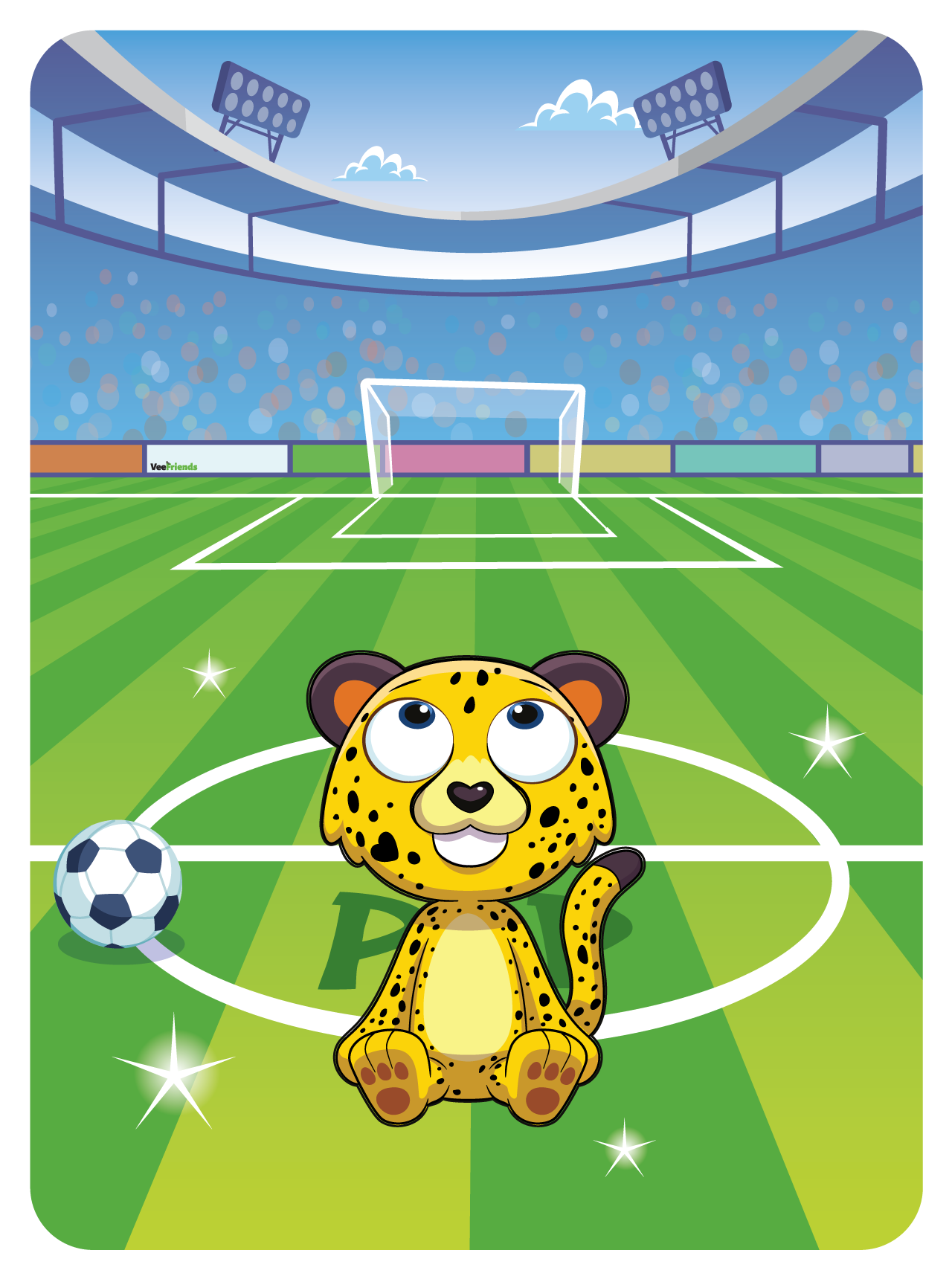 Charming Cheetah #18019