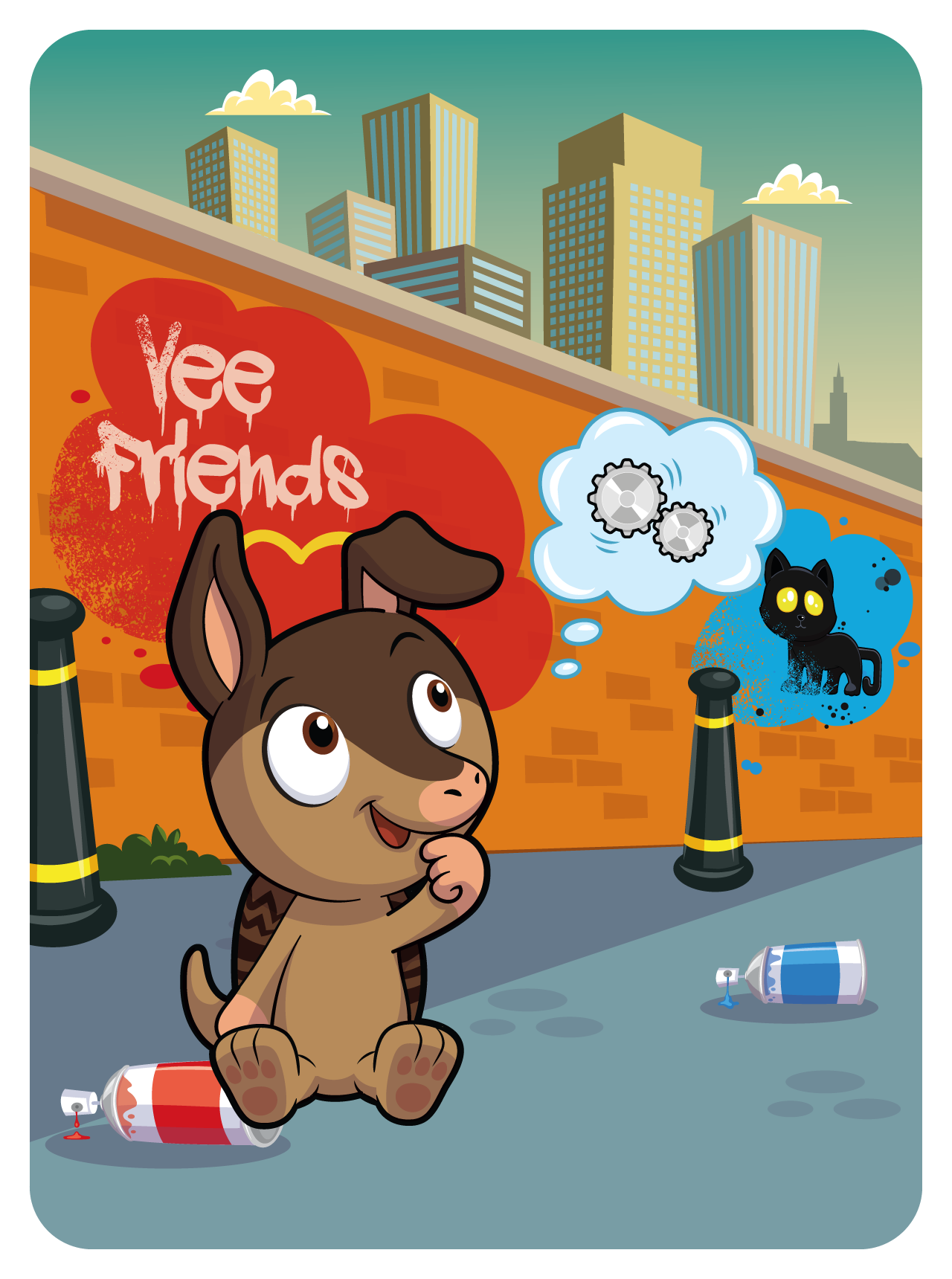 Gary Vaynerchuk - VeeFriends Series 2 - Articulate Armadillo #18103 - NFT # 18103