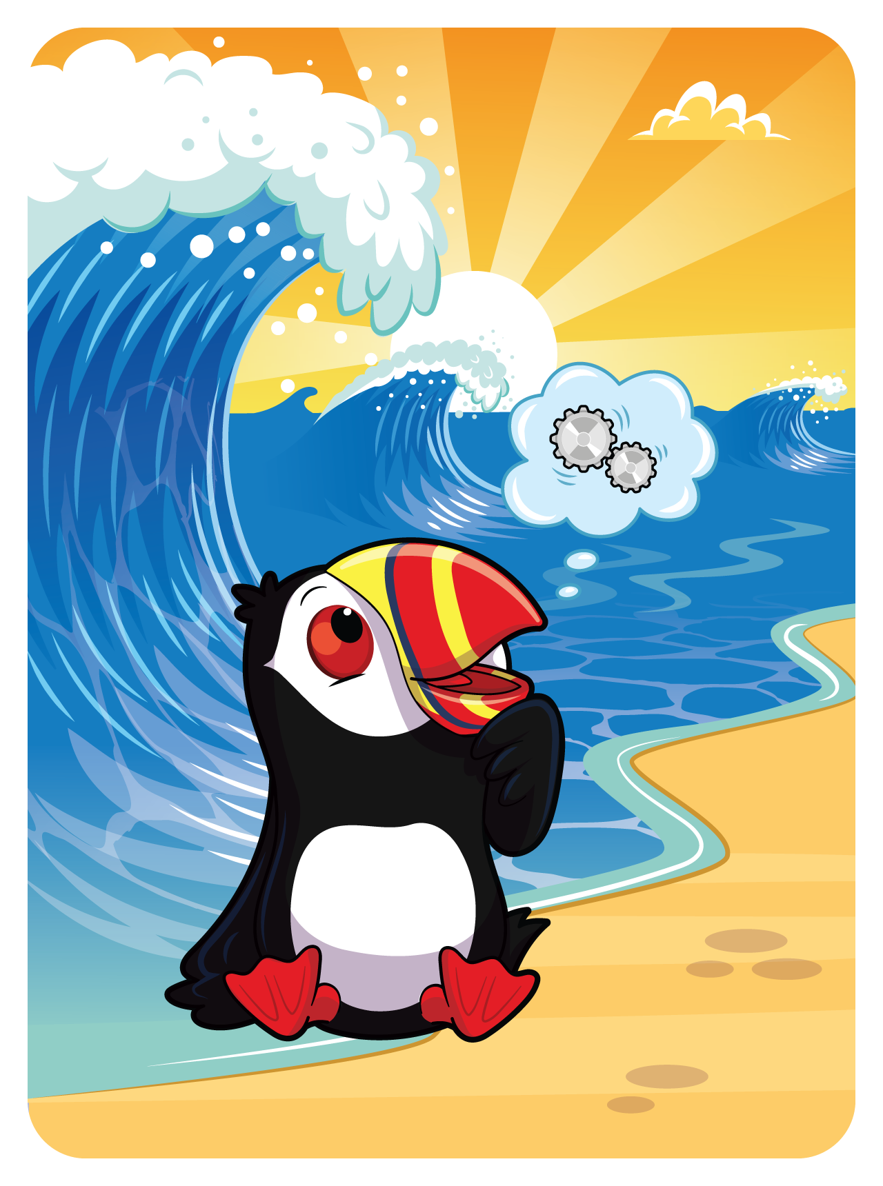 Productive Puffin #18223