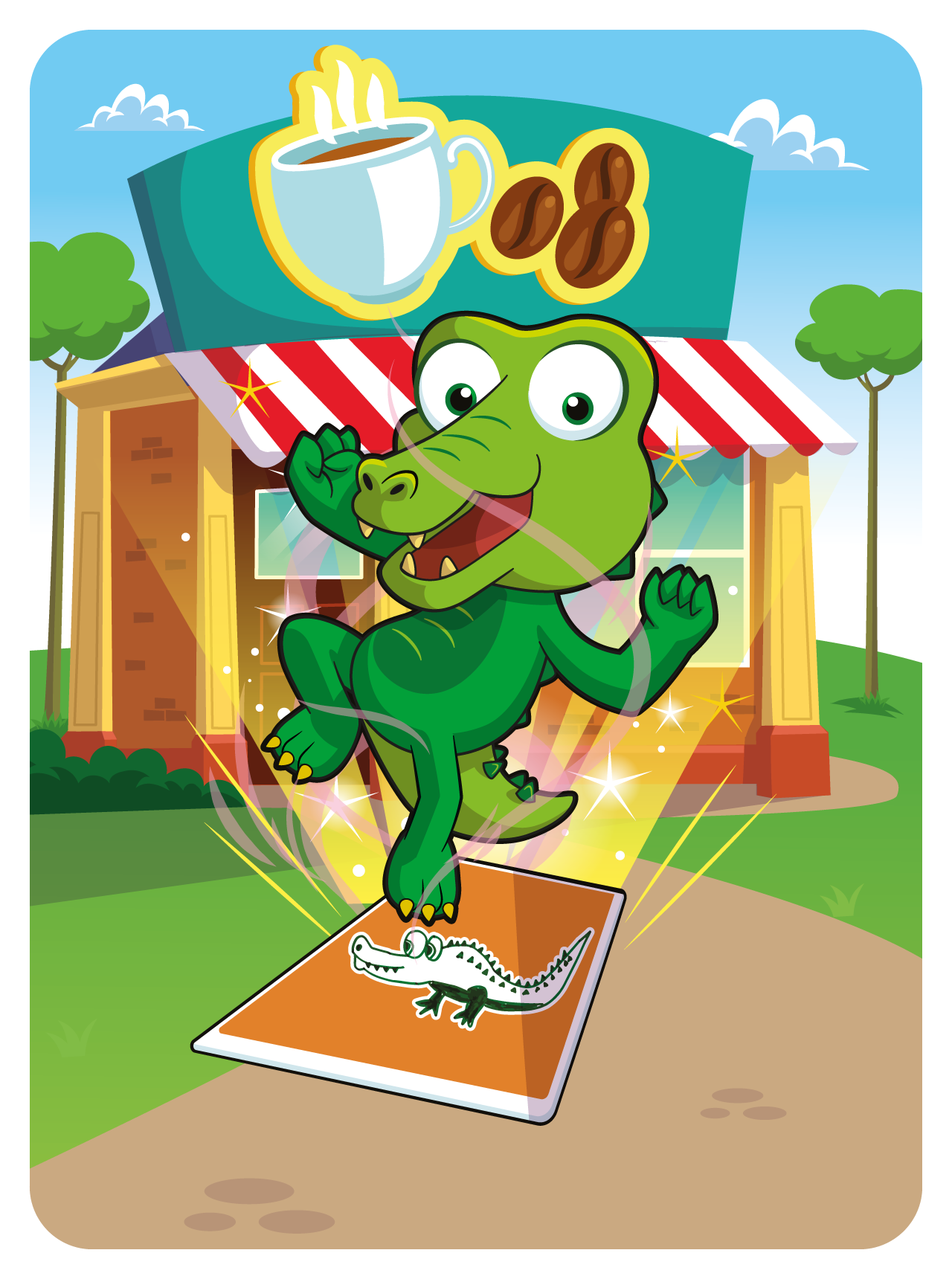 Clever Crocodile #1848